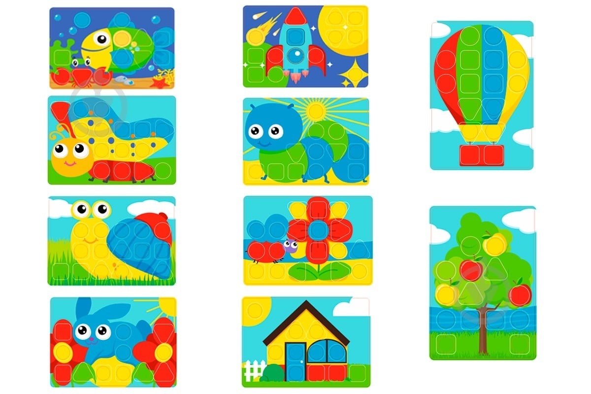 Розвиваюча іграшка ТехноК Мозаїка 6269 - фото 3