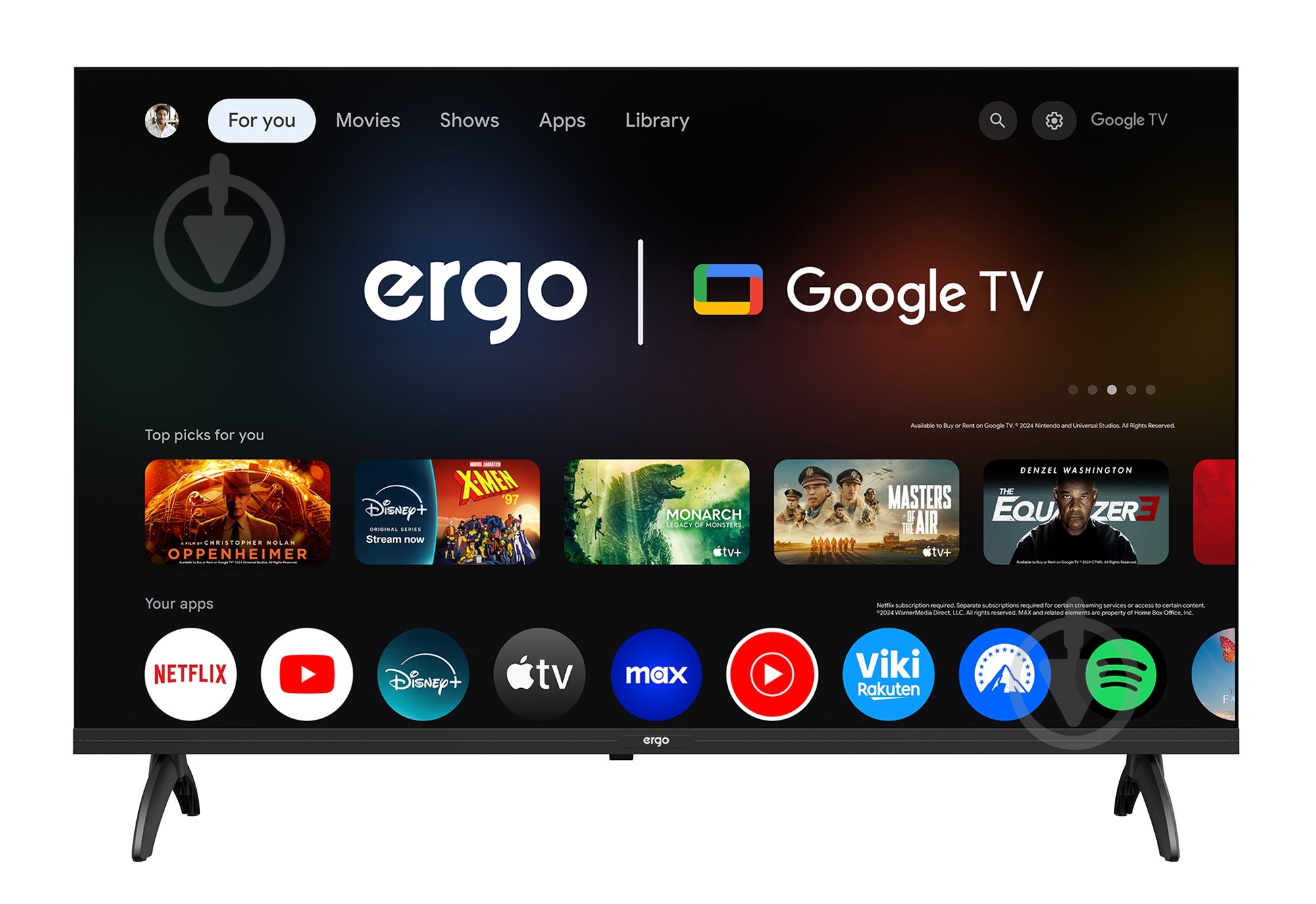 Телевизор Ergo 40JFS6800 - фото 3