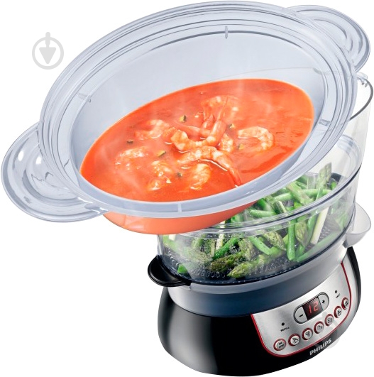 Пароварка Philips HD9140/91 - фото 3 Пароварка Philips HD9140/91 - фото 3