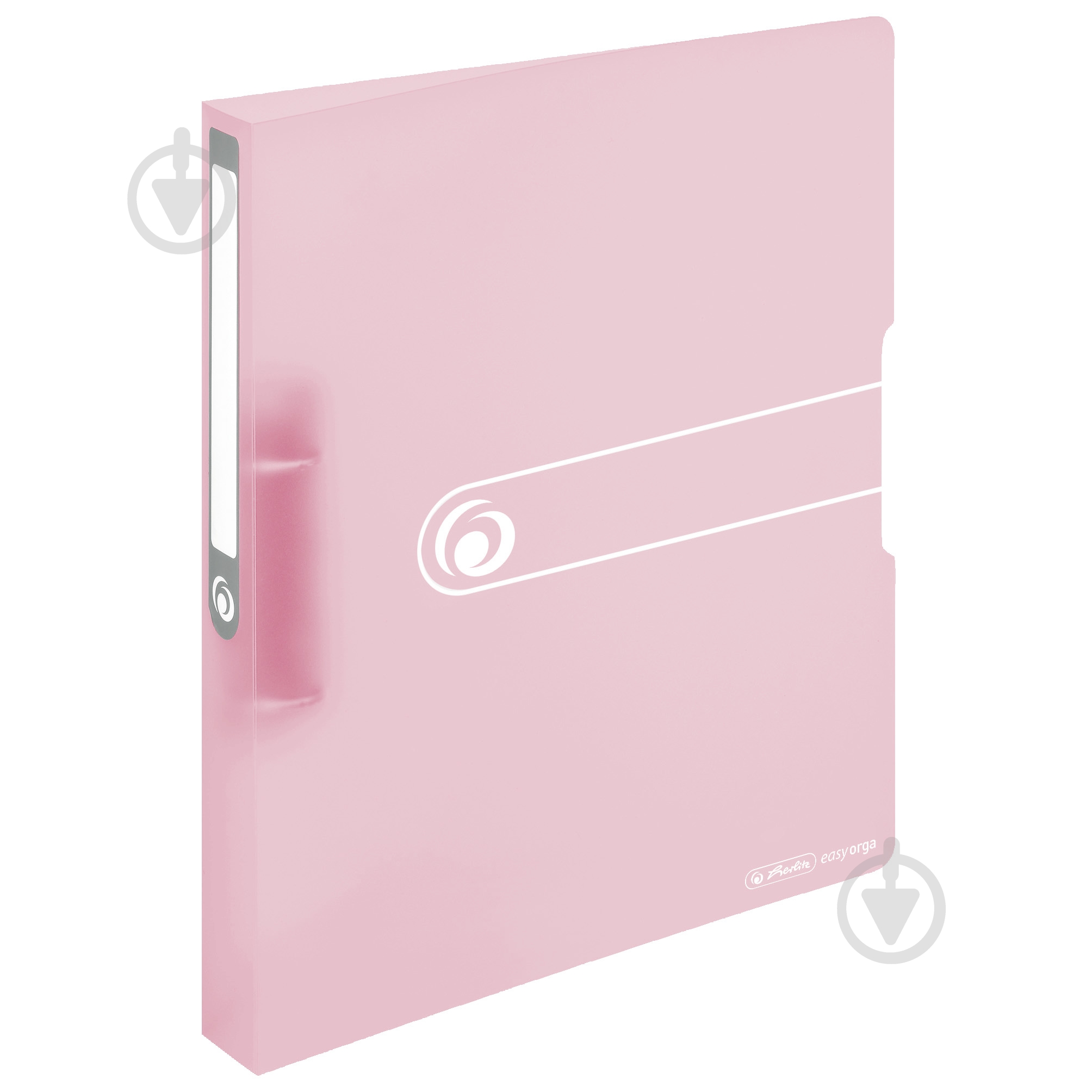Папка-регистратор на 2 кольцах 25 мм А4 Pastel Rose Herlitz 11409026 - фото 1