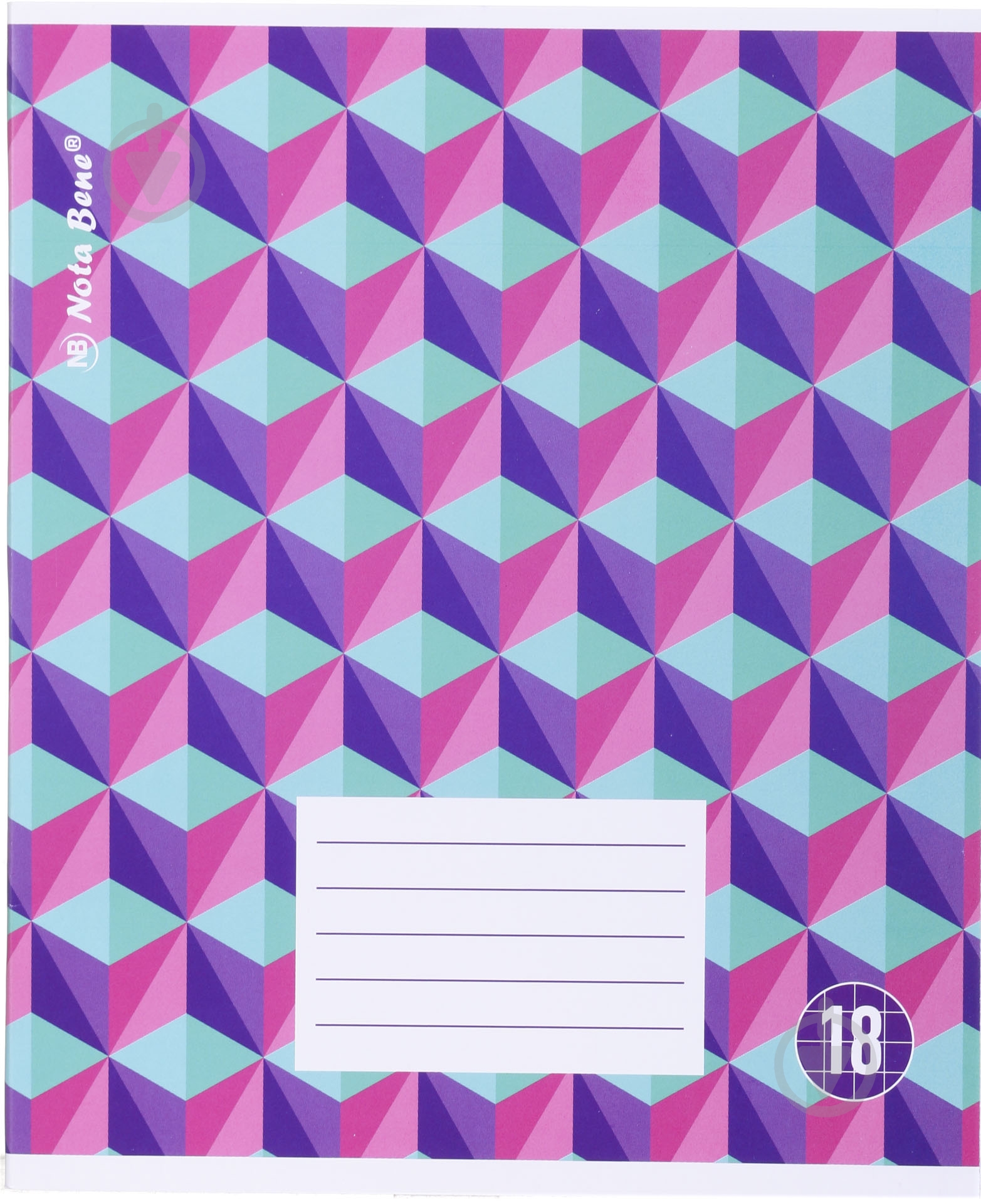 Зошит шкільний 18 аркушів у клітинку 2_2020 Nota Bene - фото 1 Зошит шкільний 18 аркушів у клітинку 2_2020 Nota Bene - фото 1