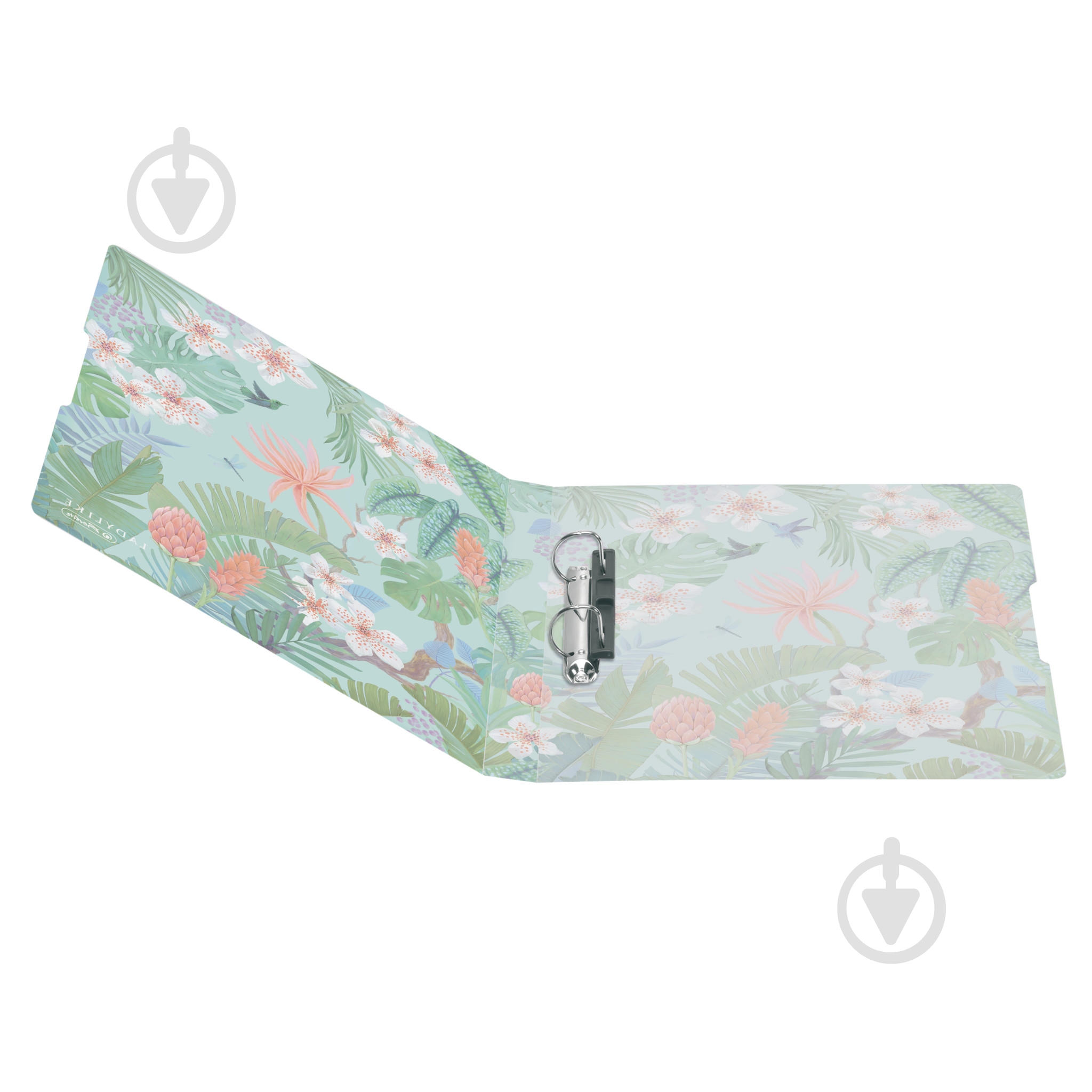 Папка-регистратор на 2 кольцах 16 мм А4 Ladylike Jungle Herlitz 50044030 - фото 2