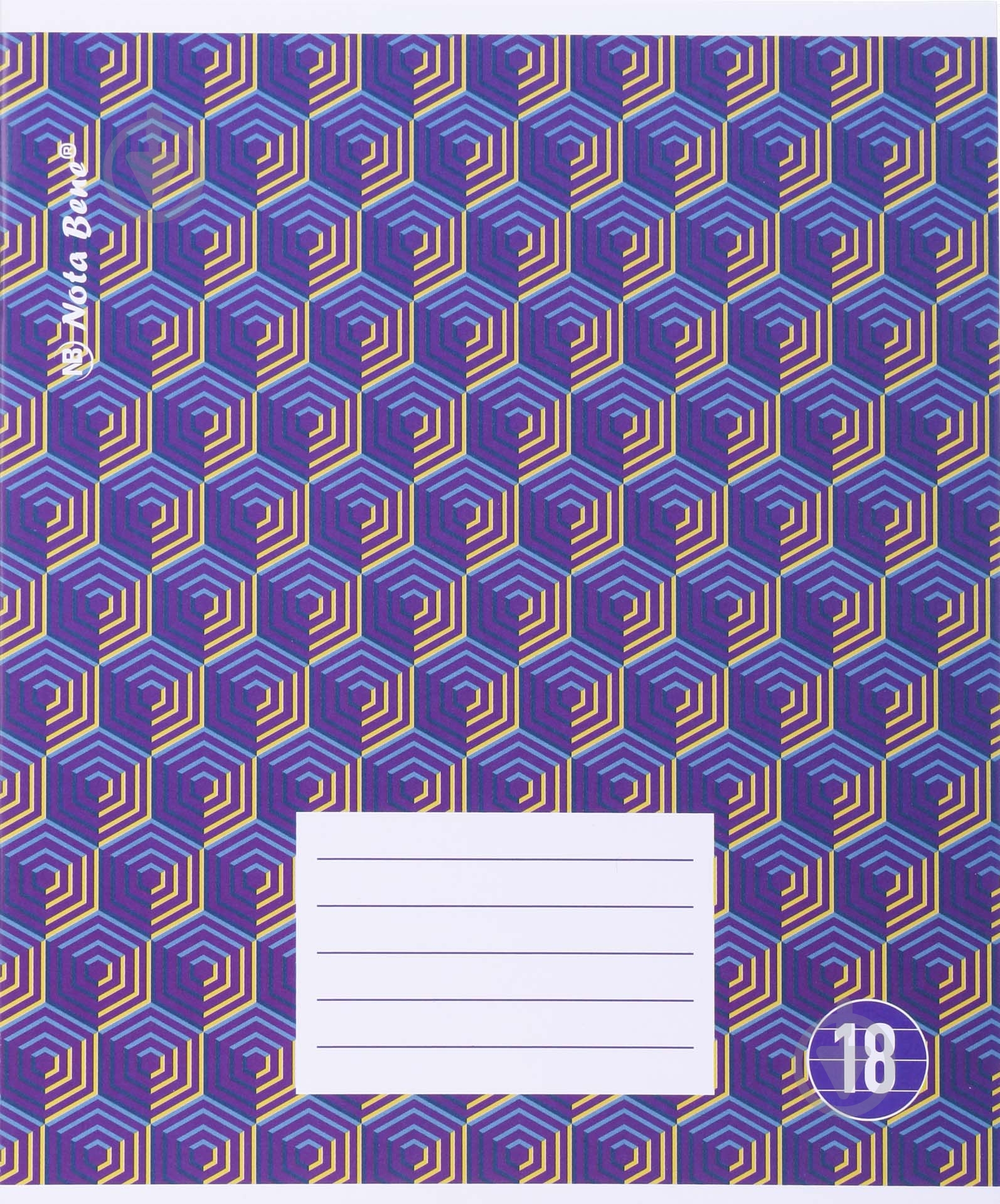 Зошит шкільний 18 аркушів у лінію 2_2020 Nota Bene - фото 1