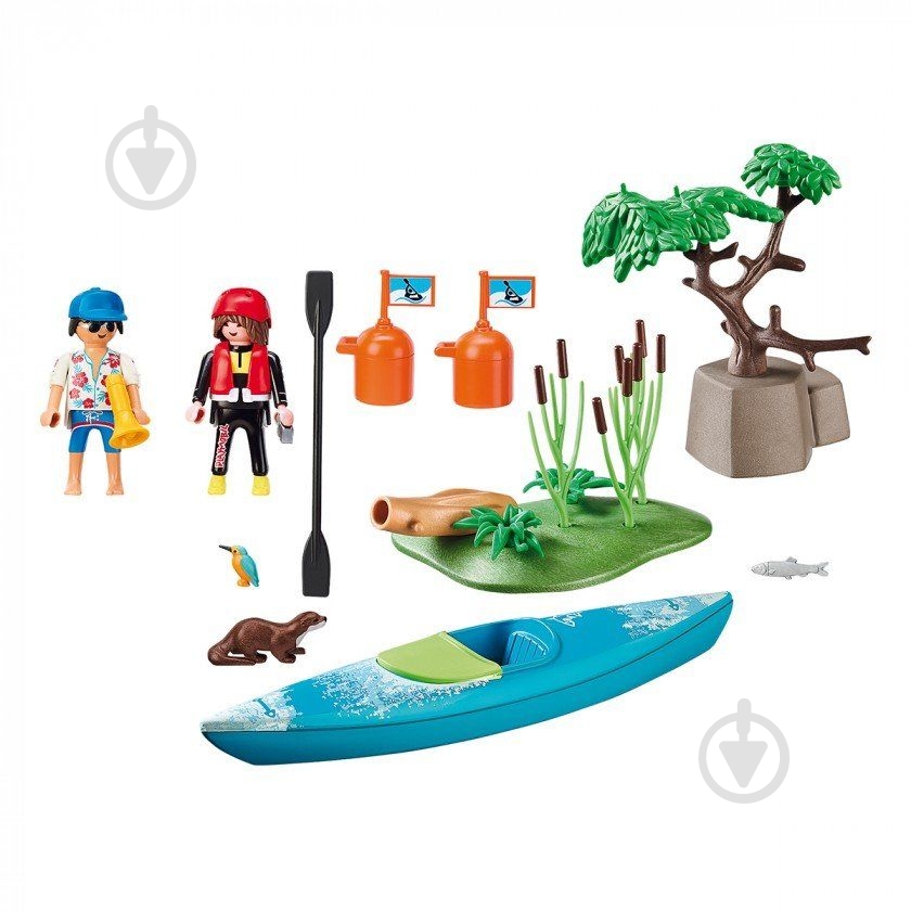 Конструктор Playmobil Starter Pack Каякинг 70035 6336470 - фото 4