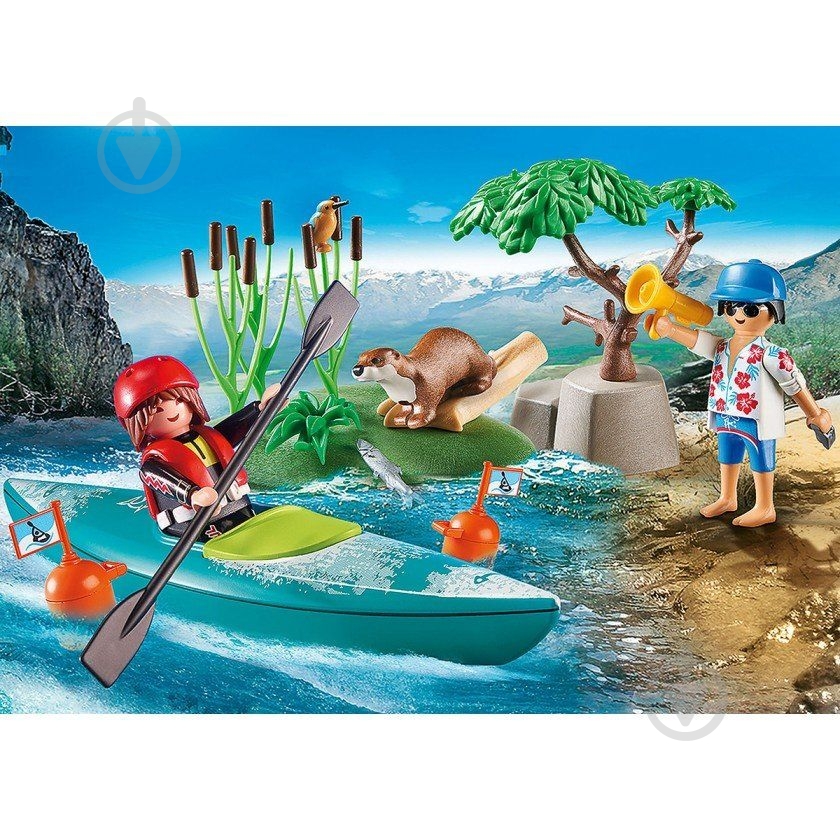 Конструктор Playmobil Starter Pack Каякинг 70035 6336470 - фото 2