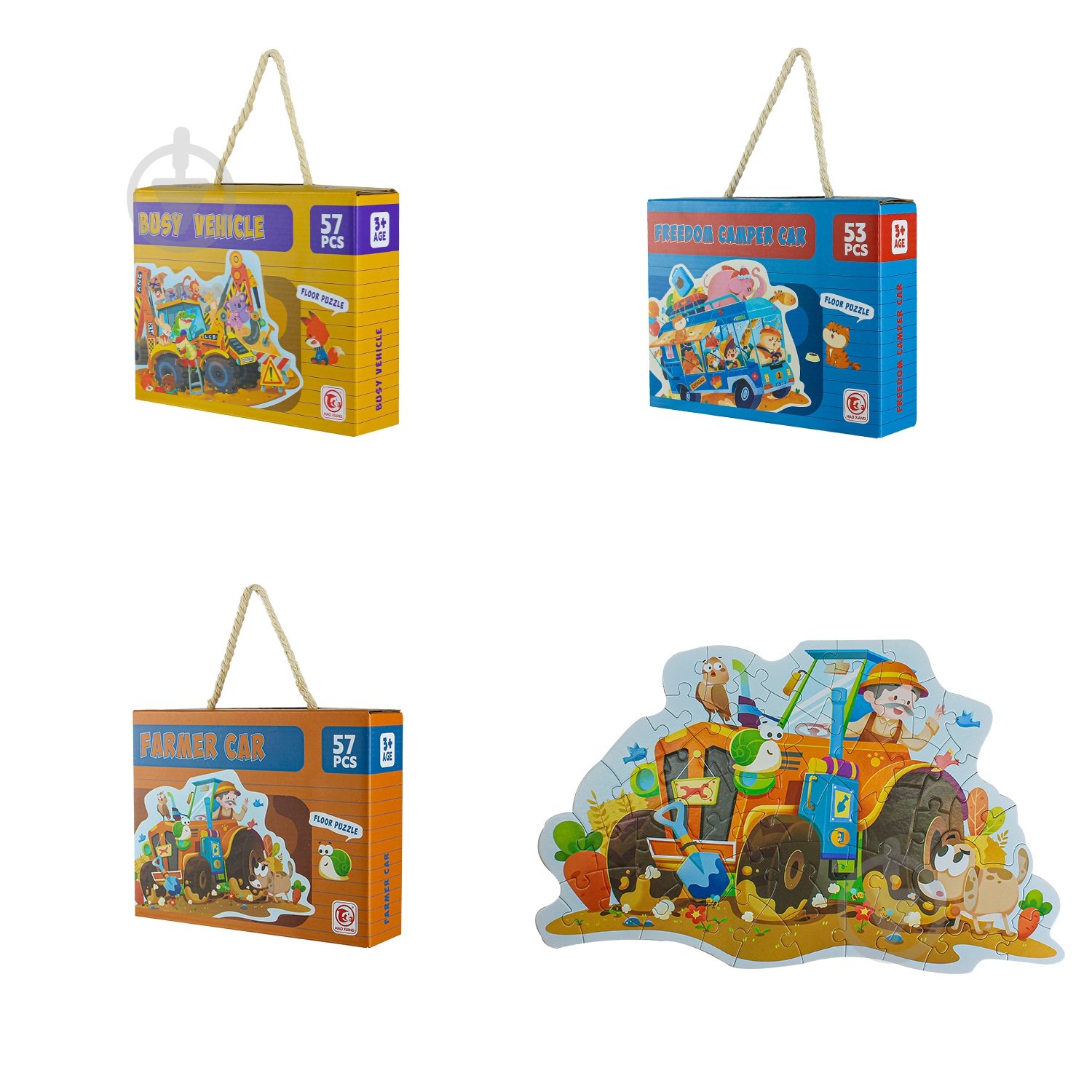 Пазлы Shantou 88727/28/29 - фото 1