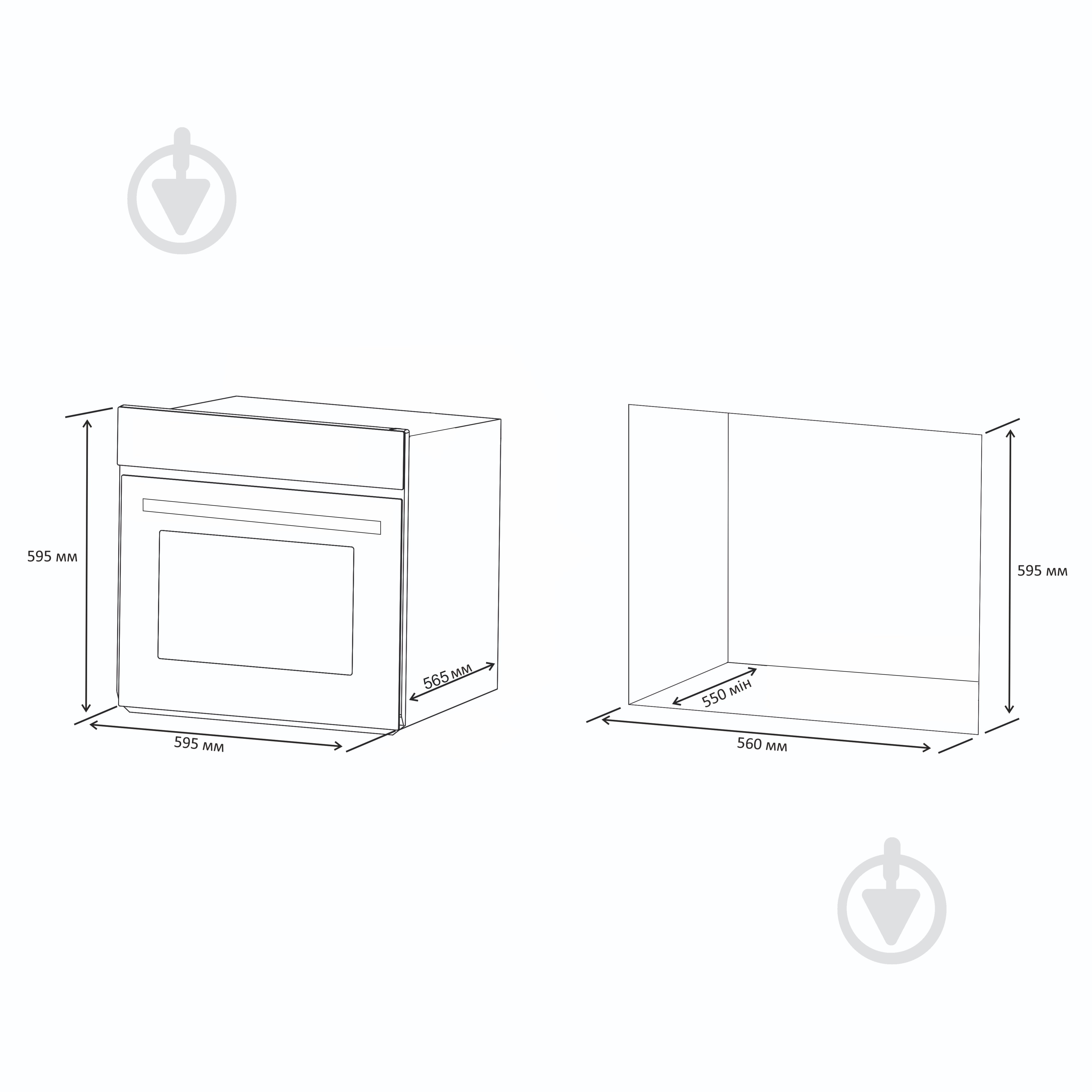 Духовой шкаф Eleyus GFC 6008 WH - фото 13 Духовой шкаф Eleyus GFC 6008 WH - фото 13