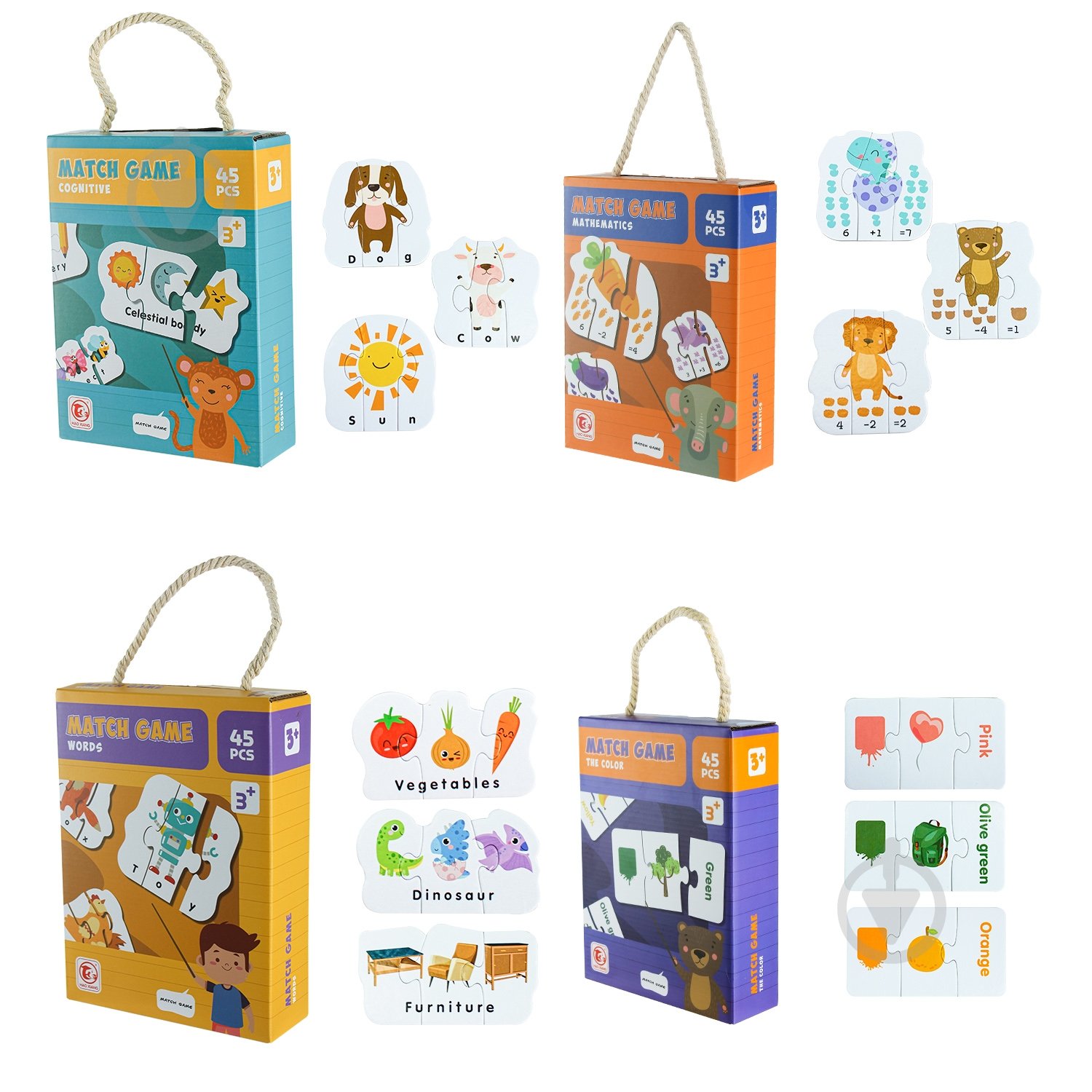 Пазлы Shantou 88682/83/85/86 - фото 1