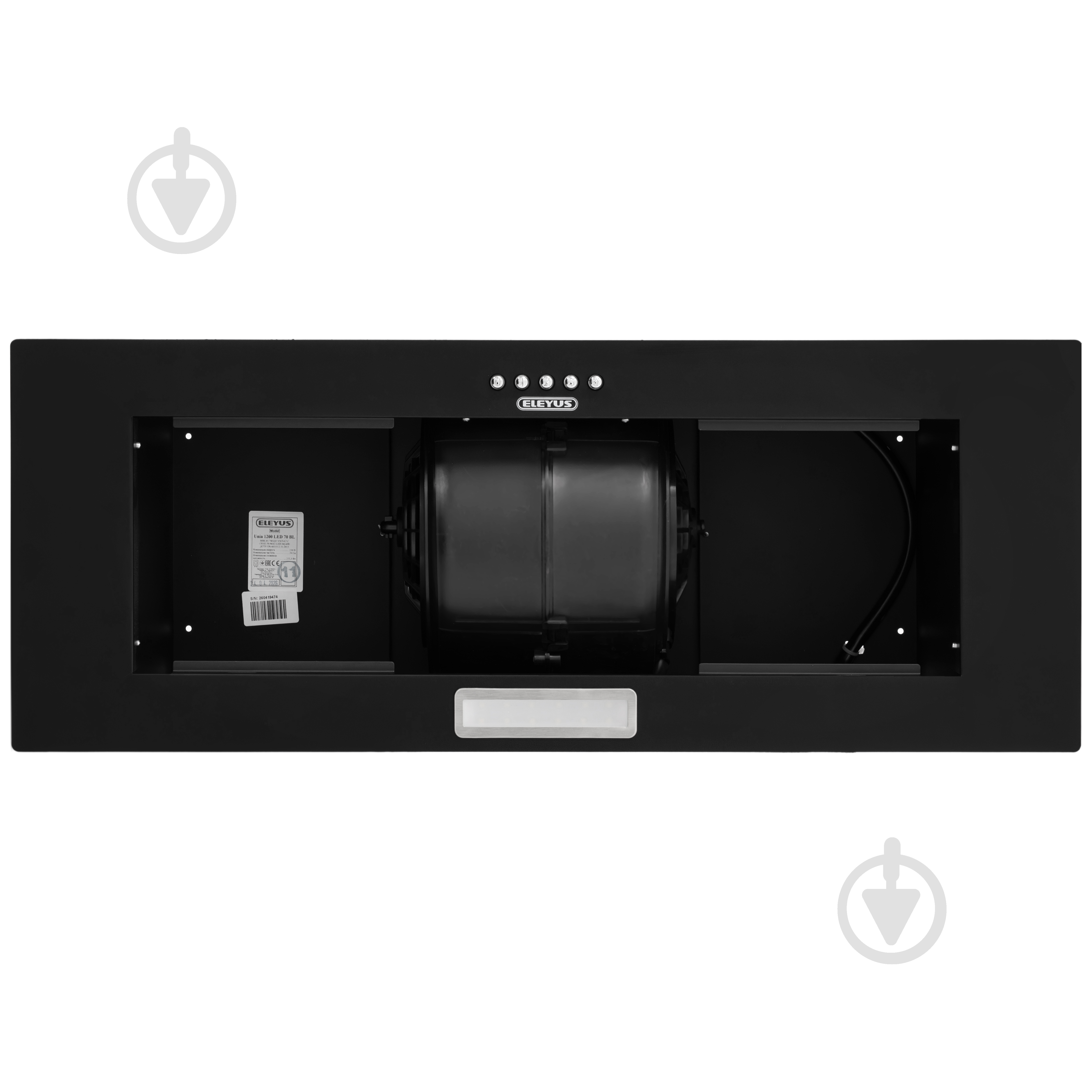 Вытяжка Eleyus UNIA 1200 LED 70 BL - фото 5