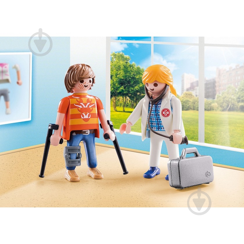 Конструктор Playmobil Доктор и пациент 70079 6336482 - фото 2 Конструктор Playmobil Доктор и пациент 70079 6336482 - фото 2
