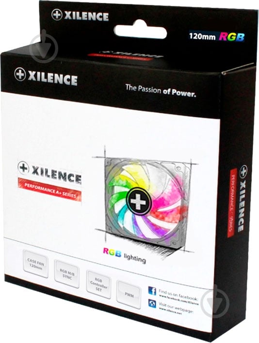 Вентилятор Xilence Performance A+ XPF120.W.ARGB (XF064) - фото 3 Вентилятор Xilence Performance A+ XPF120.W.ARGB (XF064) - фото 3