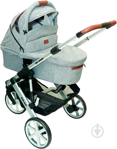 Коляска универсальная 2 в 1 ABC Design Salsa 3 Style Graphite Grey 31309/603 - фото 1