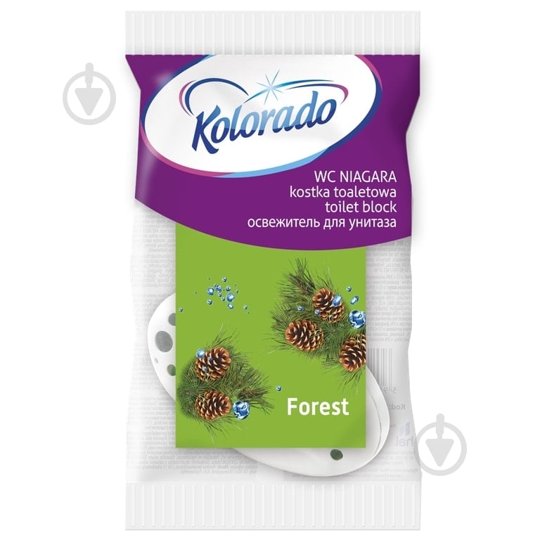 Туалетный блок Kolorado Niagara Лесной 35 г - фото 1