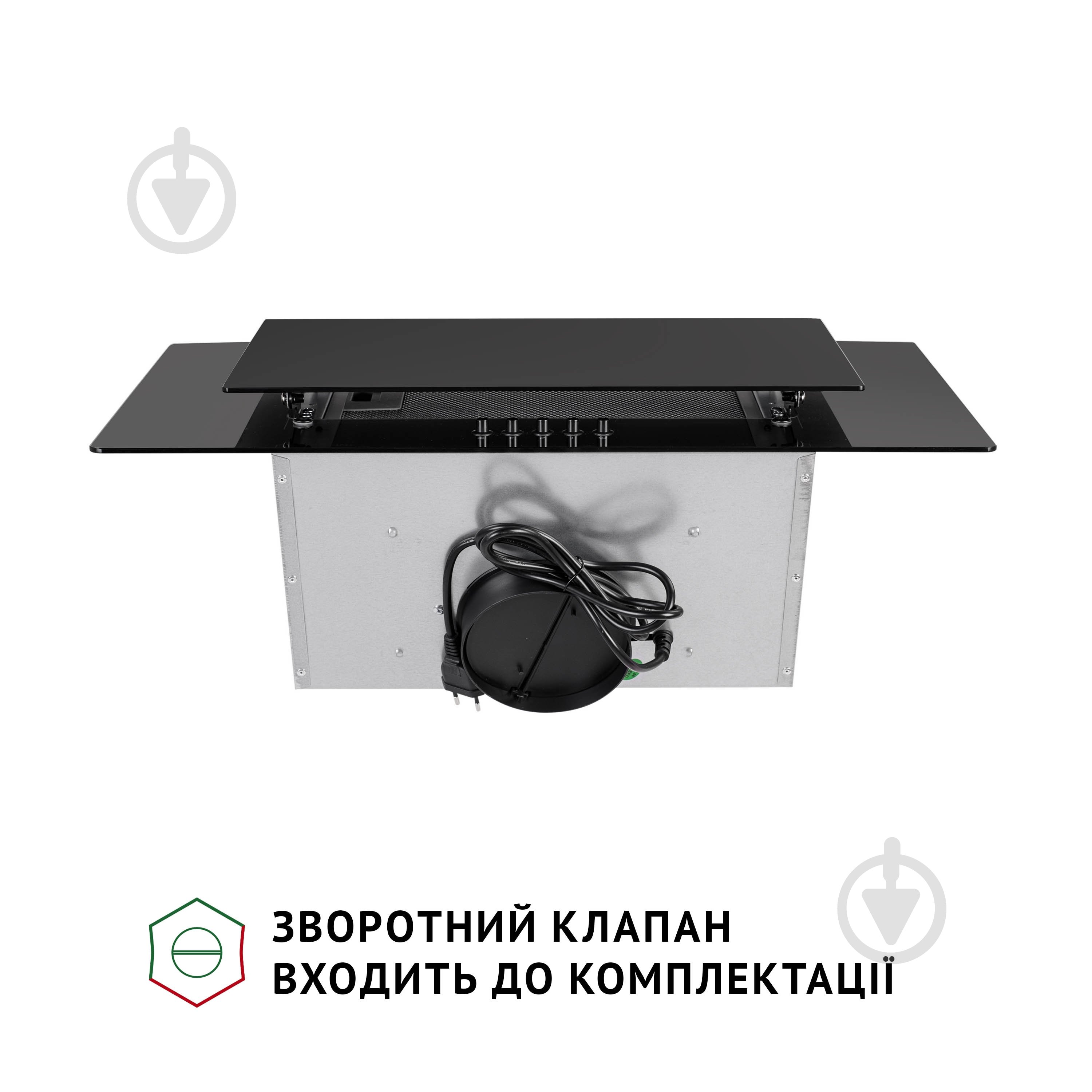 Витяжка Perfelli DN 6142 BL LED декоративна похила - фото 9