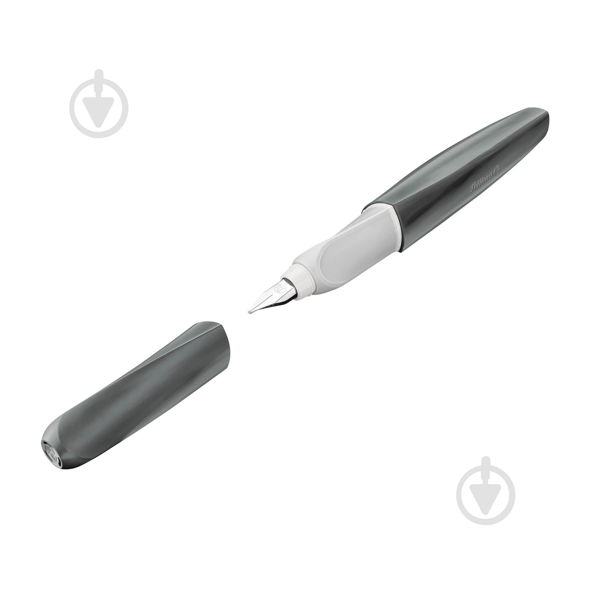 Ручка перьевая Pelikan Twist Eco Grey 822220 - фото 1 Ручка перьевая Pelikan Twist Eco Grey 822220 - фото 1