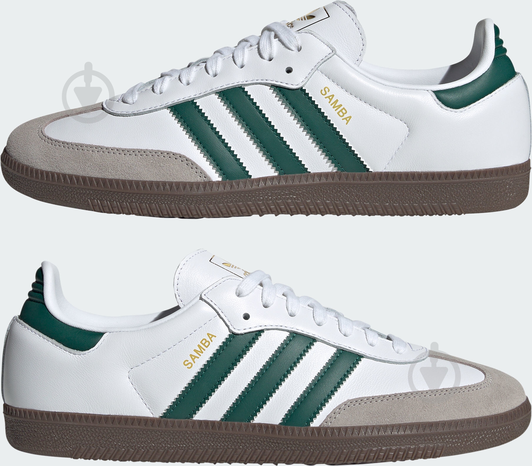 Кроссовки мужские демисезонные Adidas SAMBA OG JH8797 р.44 2/3 белые - фото 5 Кроссовки мужские демисезонные Adidas SAMBA OG JH8797 р.44 2/3 белые - фото 5