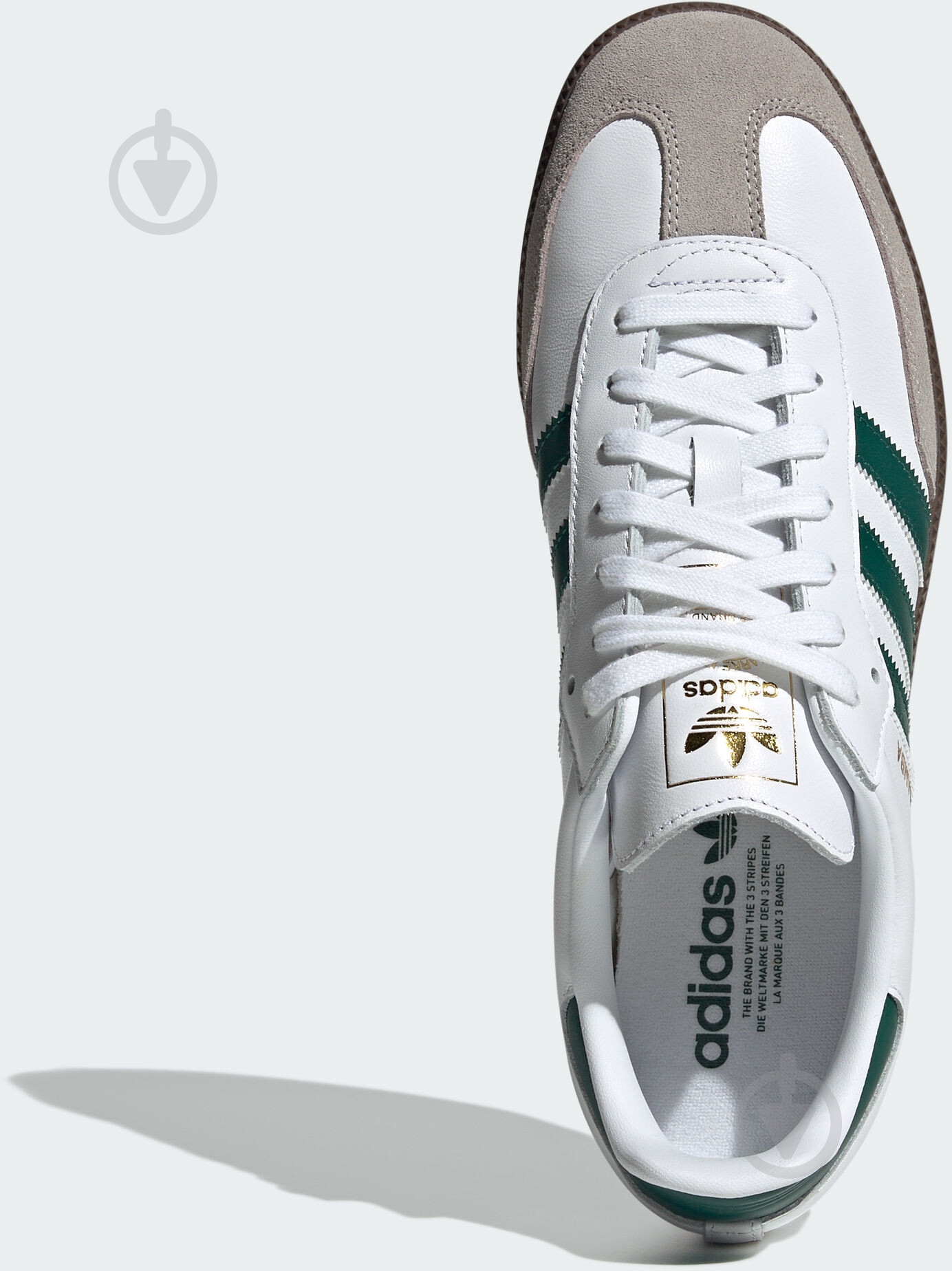 Кроссовки мужские демисезонные Adidas SAMBA OG JH8797 р.44 2/3 белые - фото 6 Кроссовки мужские демисезонные Adidas SAMBA OG JH8797 р.44 2/3 белые - фото 6