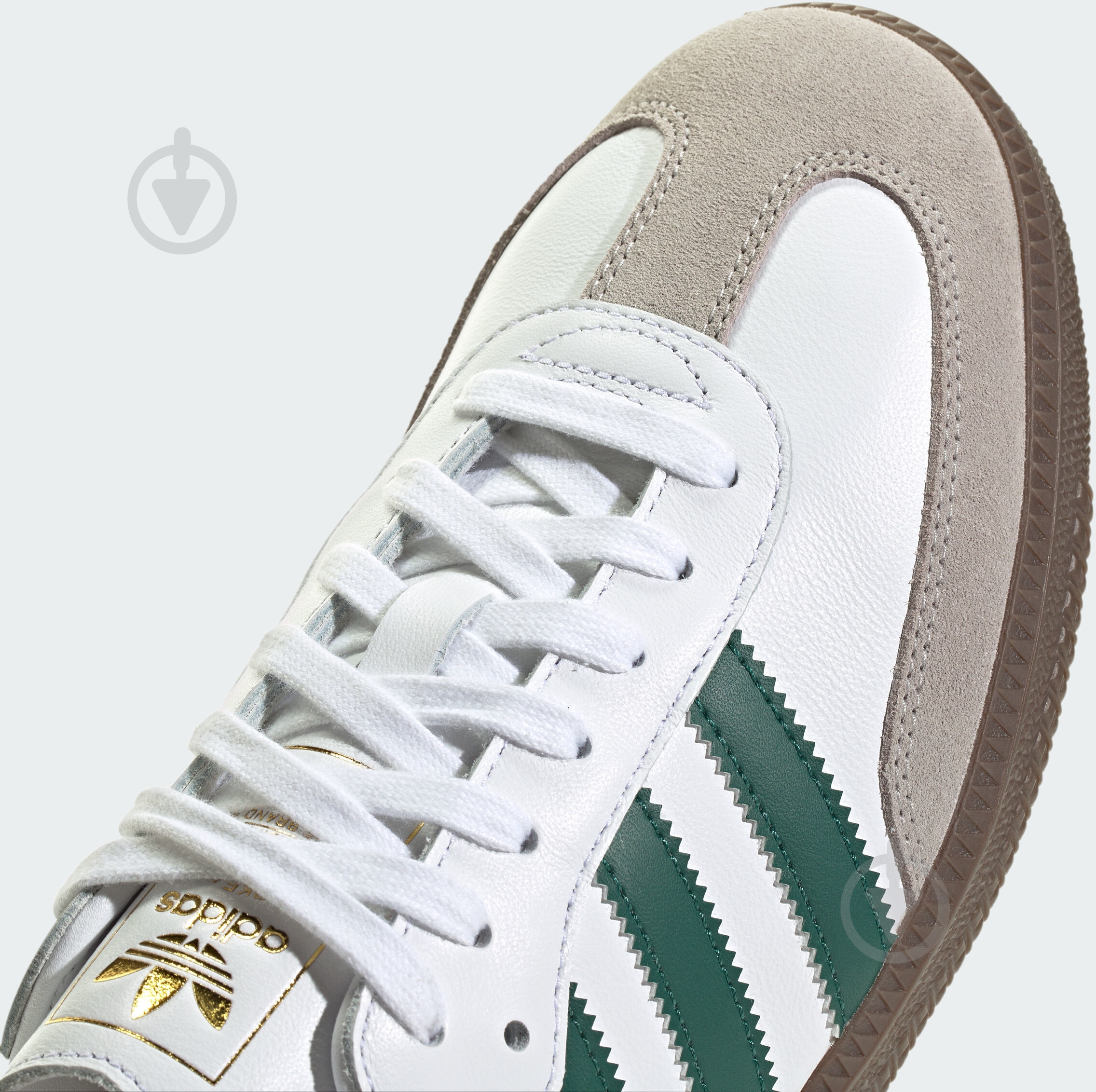 Кроссовки мужские демисезонные Adidas SAMBA OG JH8797 р.44 2/3 белые - фото 8 Кроссовки мужские демисезонные Adidas SAMBA OG JH8797 р.44 2/3 белые - фото 8