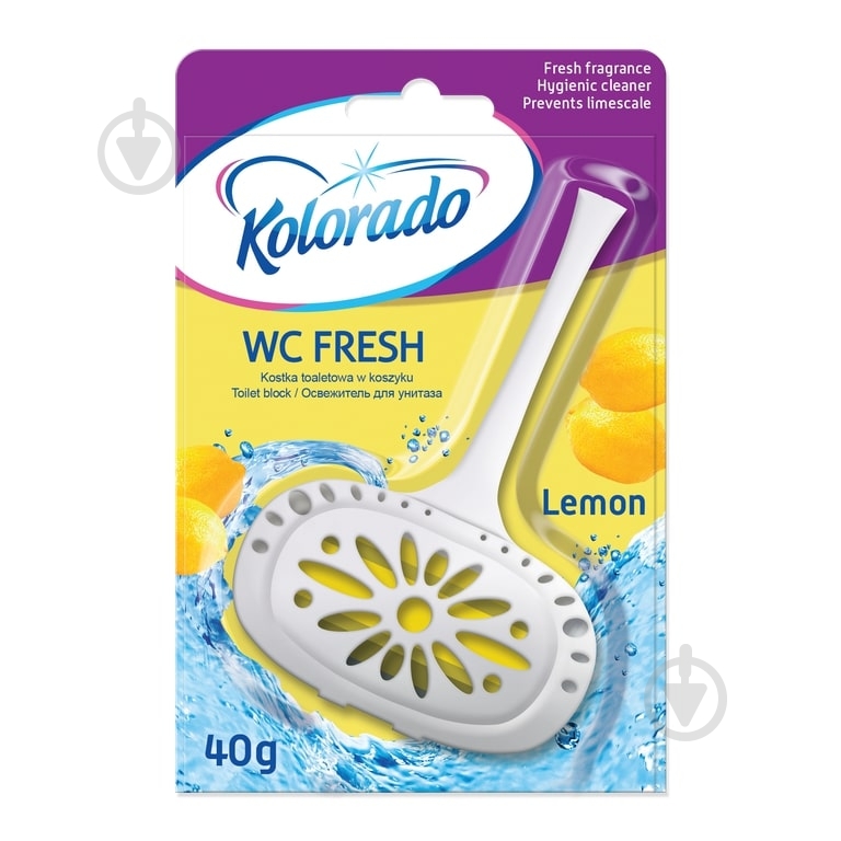 Туалетный блок Kolorado Fresh Лимон 40 г - фото 1