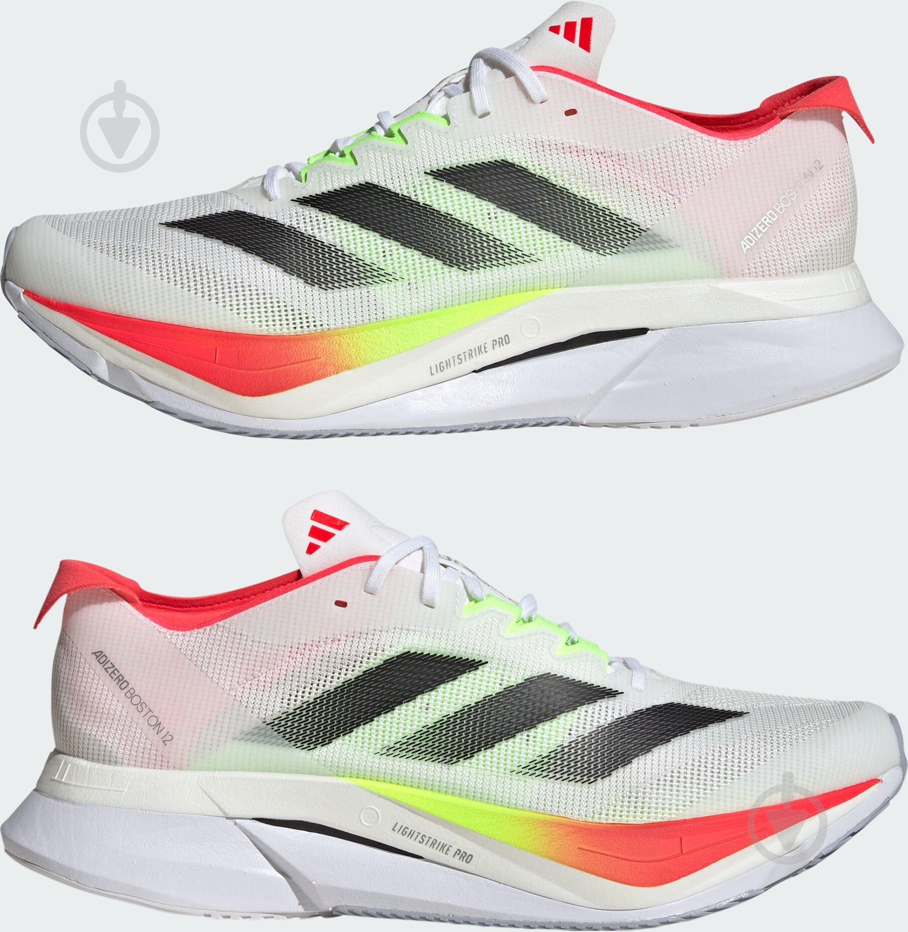 Кросівки чоловічі Adidas ADIZERO BOSTON 12 M JQ2552 р.44 2/3 білі - фото 5