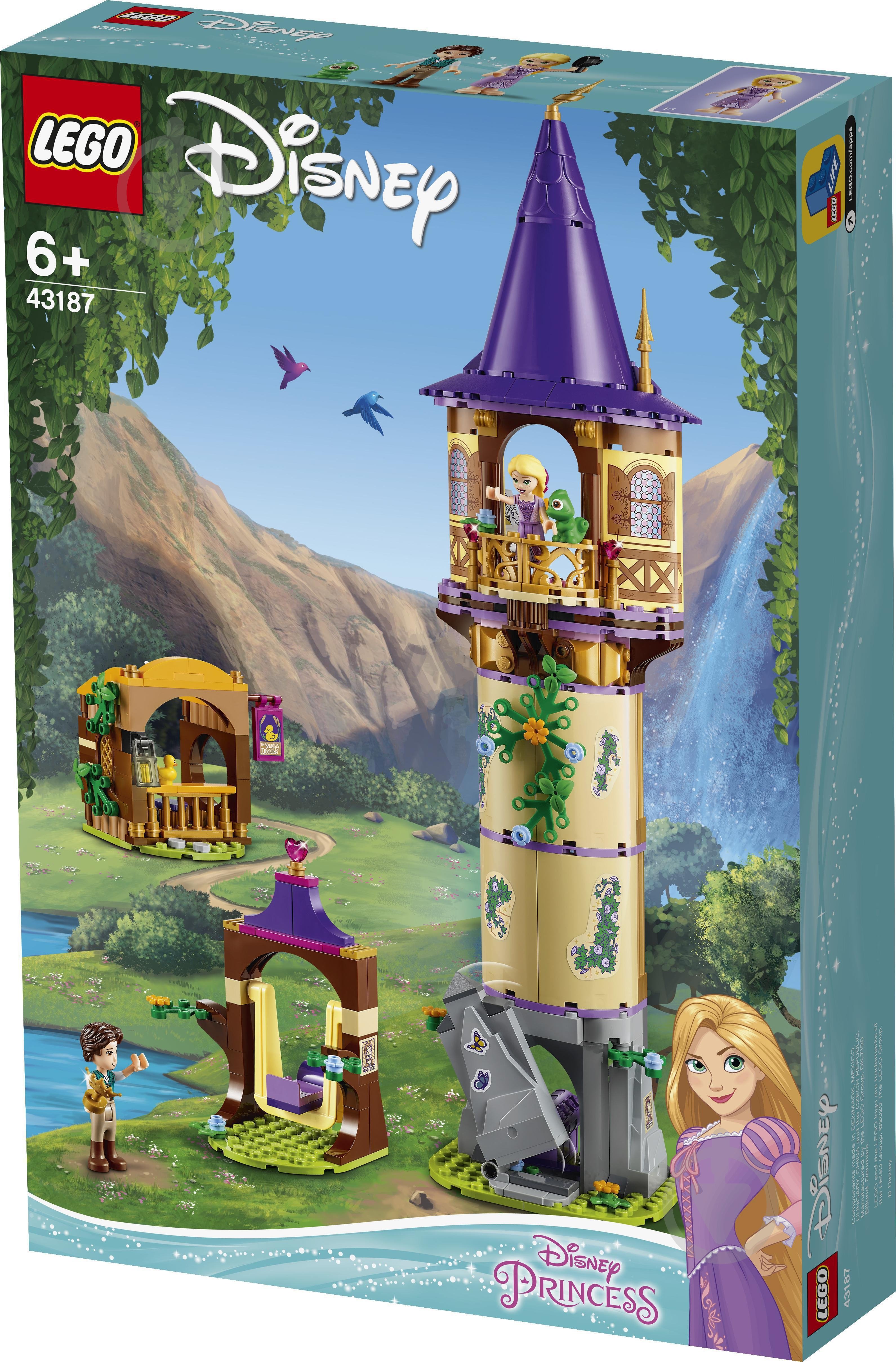 Конструктор LEGO Disney Princess Башня Рапунцель 43187 - фото 9 Конструктор LEGO Disney Princess Башня Рапунцель 43187 - фото 9