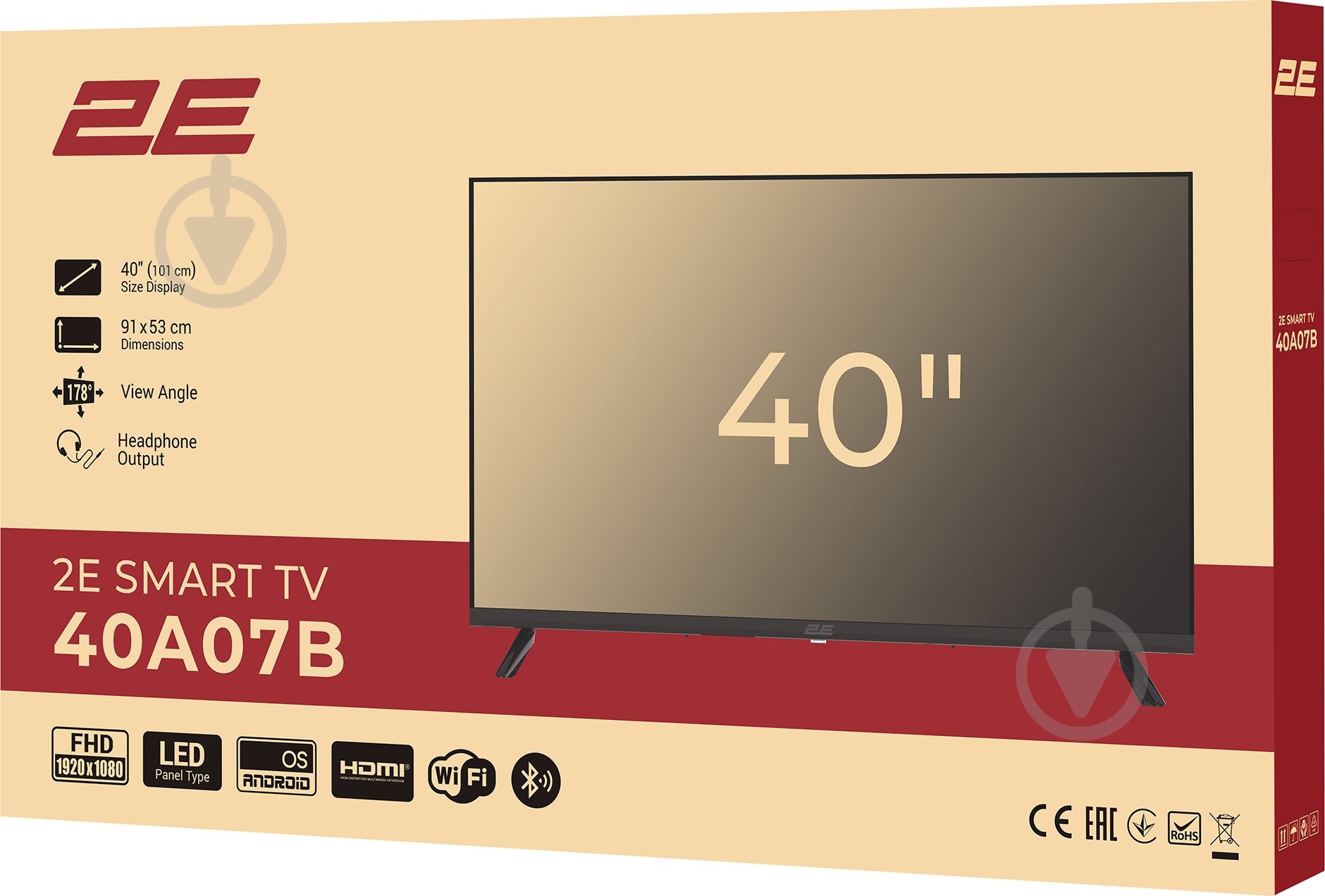 Телевизор 2E 2E-40A07B - фото 14