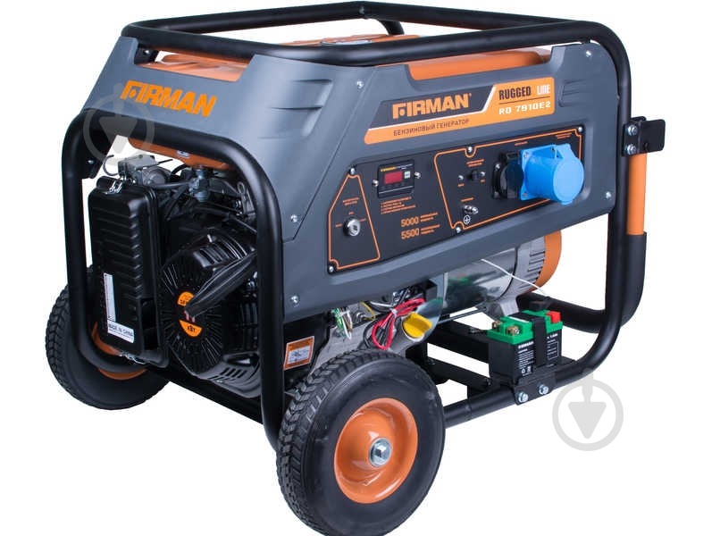 Генератор бензиновый Firman RD7910E2 5 кВт / 5,5 кВт 220 В 89219 - фото 1