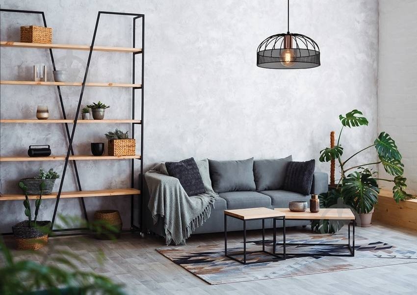 Люстра подвесная Candellux Levi 1x40 Вт E14 черный/медь 31-78469 - фото 3