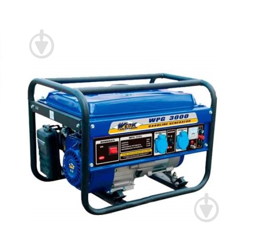 Генератор бензиновый Werk WPG3800 2,8 кВт / 3 кВт 220 В 88870 - фото 1 Генератор бензиновый Werk WPG3800 2,8 кВт / 3 кВт 220 В 88870 - фото 1