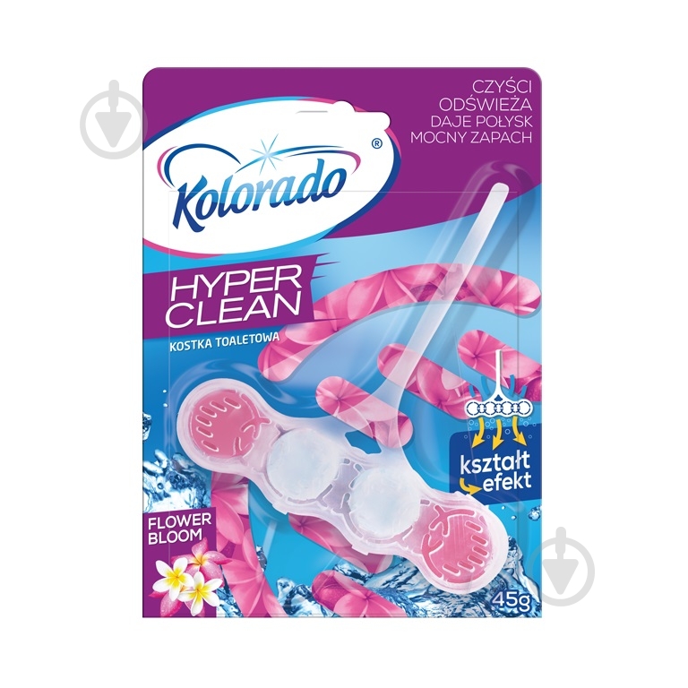 Туалетный блок Kolorado Hyper Clean Flower Bloom 45 г - фото 1