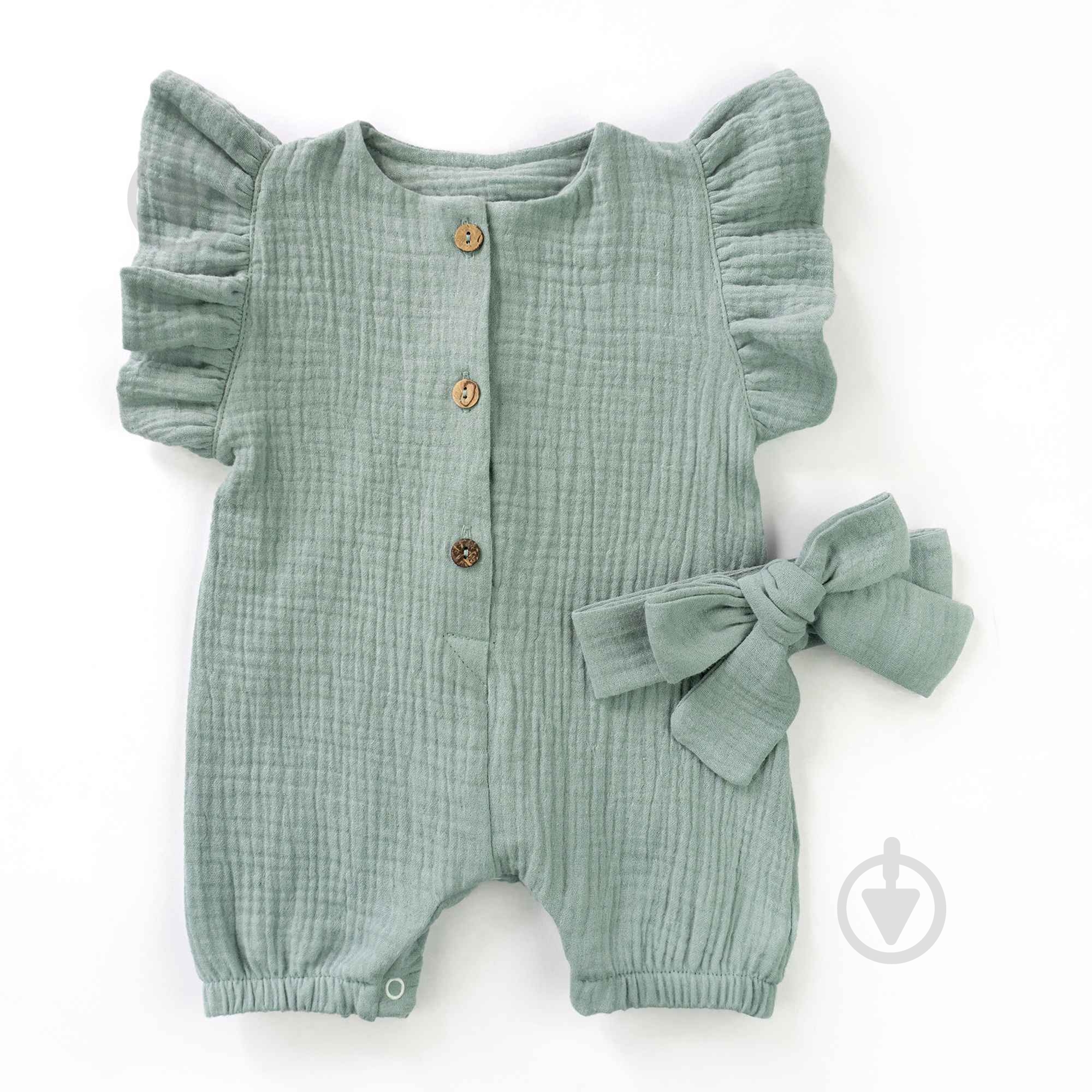 Пісочник для дівчинки Dexter`s Greeny Dreamy р.80 зелений 432491 - фото 1