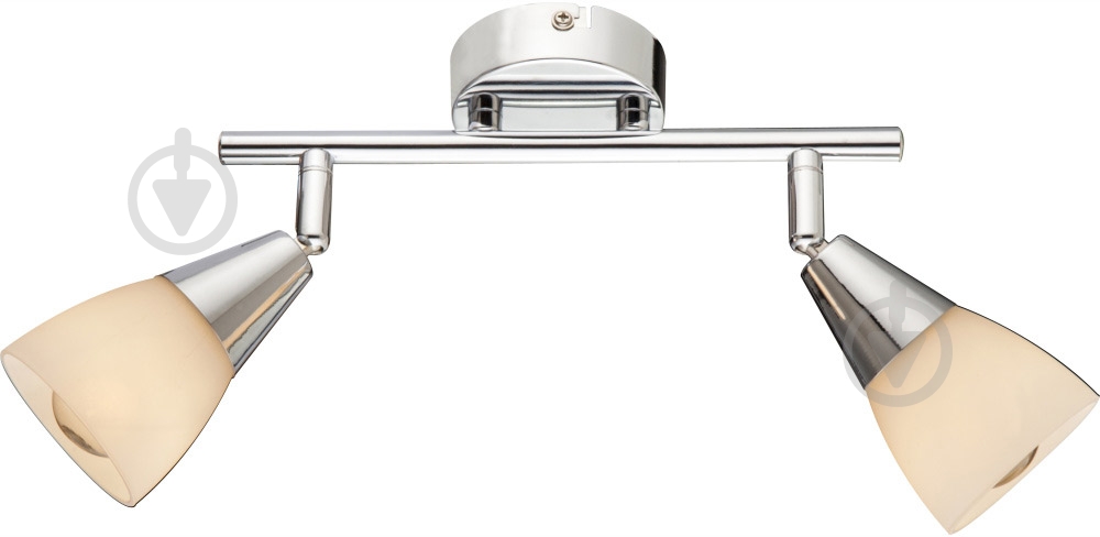 Спот Globo Tadeus 2x40 Вт E14 хром 54919-2 - фото 1