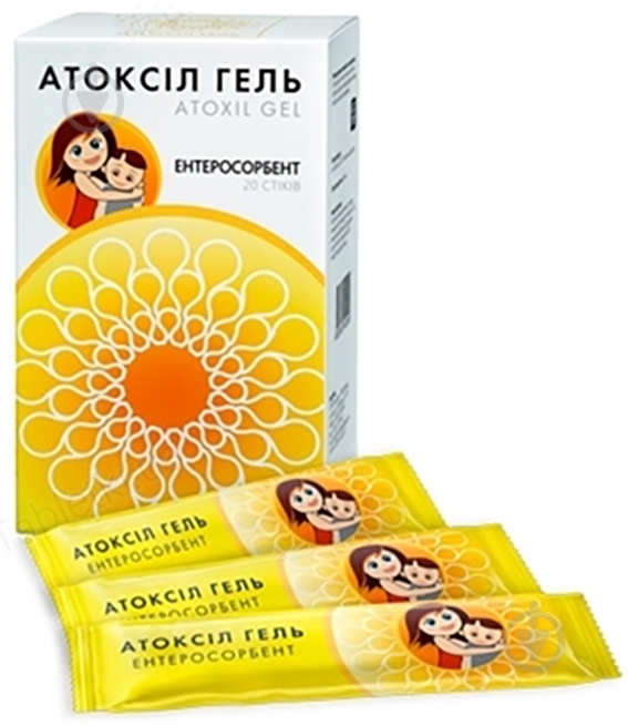 Атоксіл гель стік-пакети гель - фото 1 Атоксіл гель стік-пакети гель - фото 1