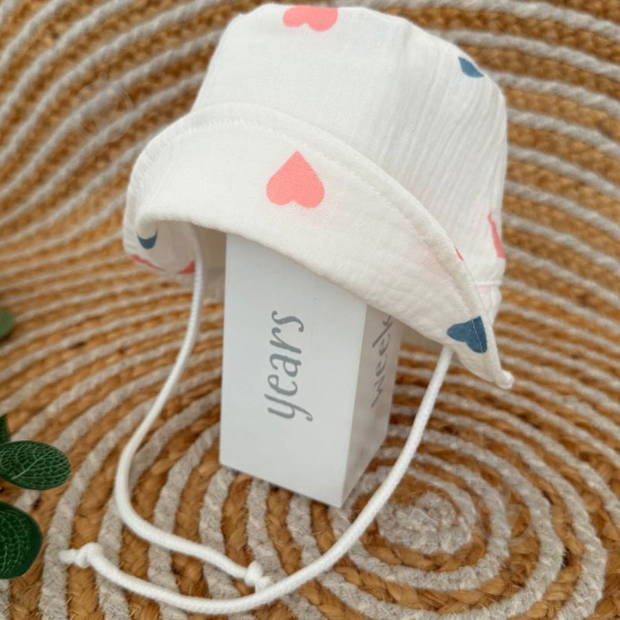 Панама Blanka Сердечко 14316 р.80 белый - фото 1