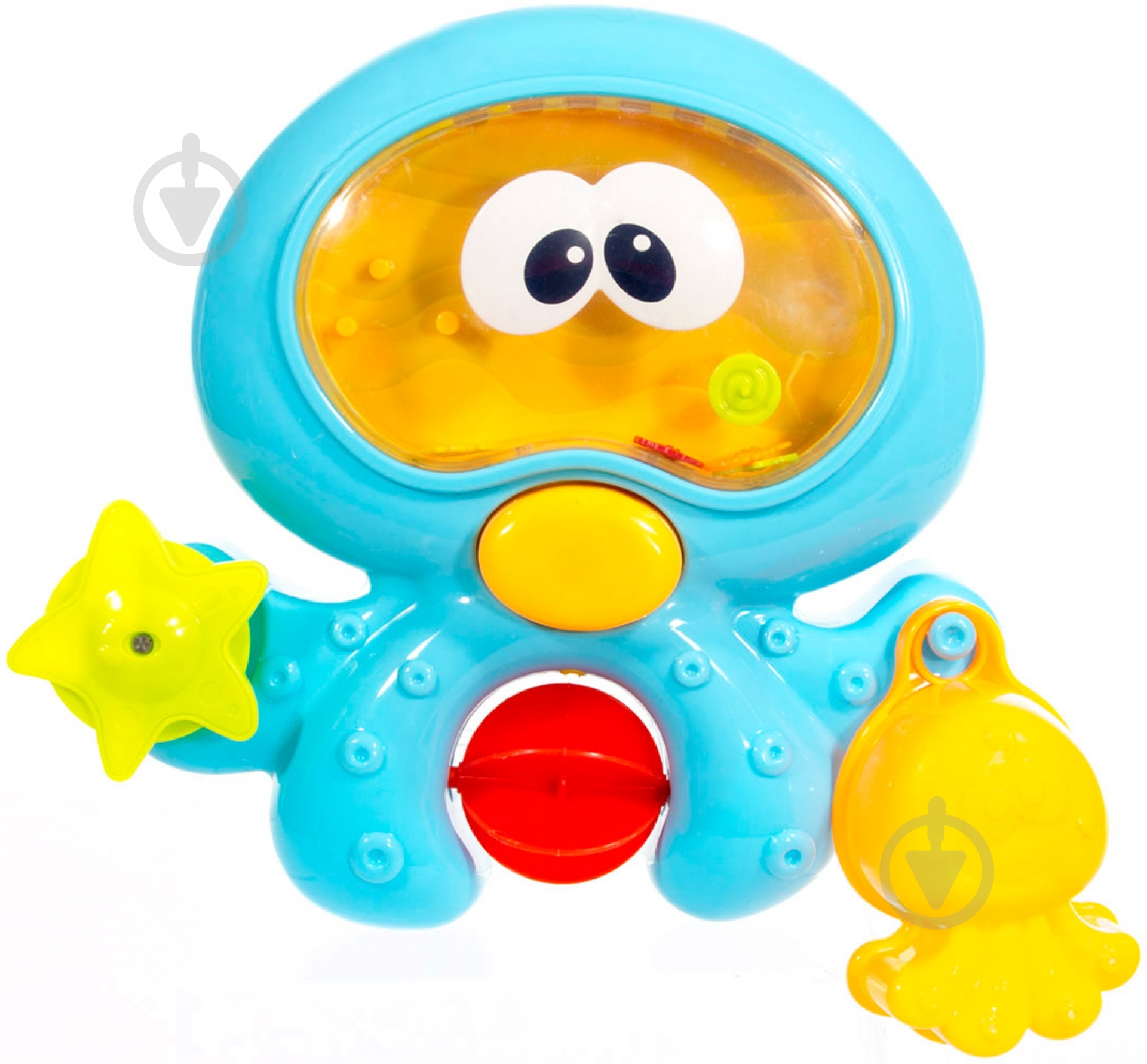 Игрушка для ванны Bebelino Осьминог-аквалангист 57021 - фото 1