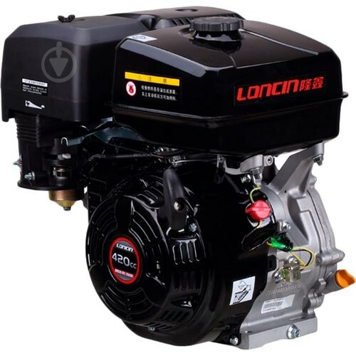 Двигун бензиновий Loncin G420FD - фото 1 Двигун бензиновий Loncin G420FD - фото 1