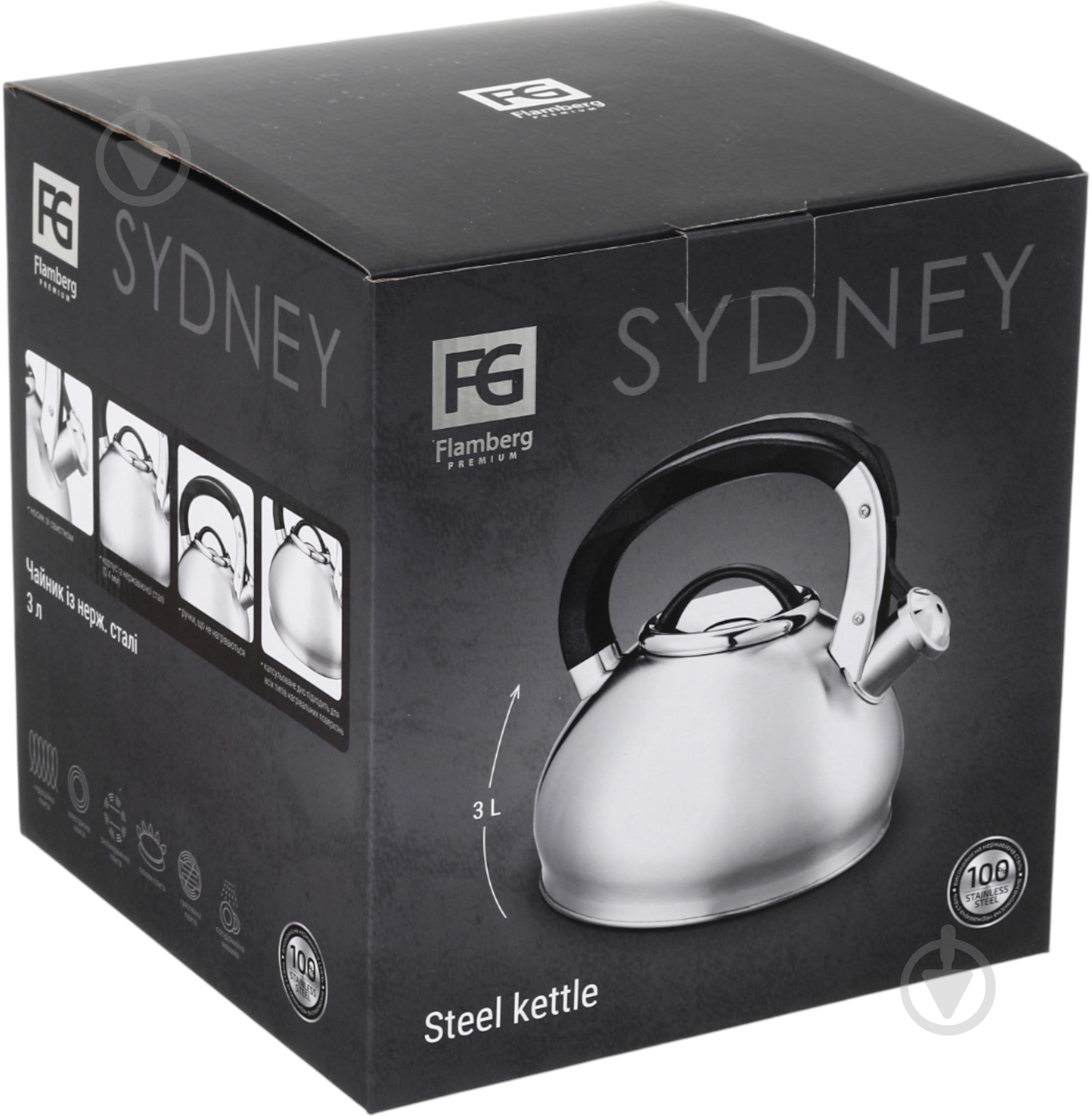 Чайник Flamberg Premium Sydney 3 л - фото 8