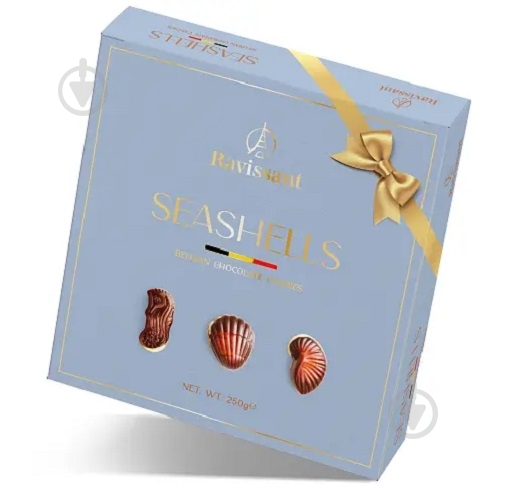 Конфеты Ravissant пралине ракушки 250 г - фото 1 Конфеты Ravissant пралине ракушки 250 г - фото 1