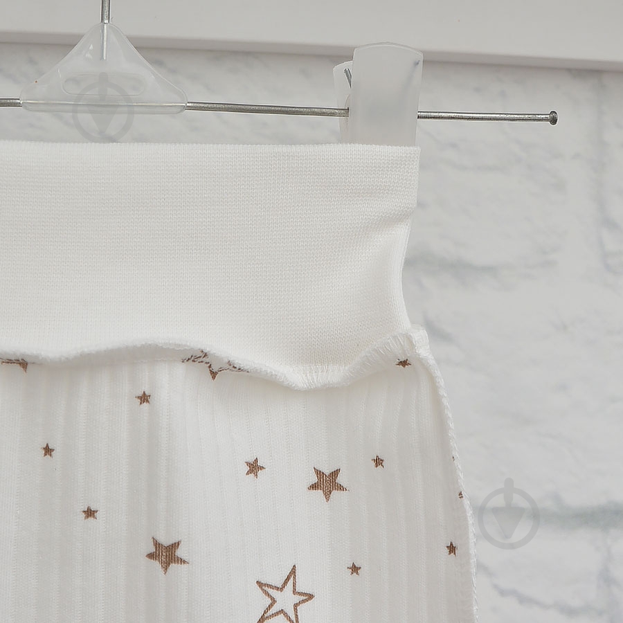 Повзунки Blanka Зірочка р.56-62 білий 14290 - фото 2 Повзунки Blanka Зірочка р.56-62 білий 14290 - фото 2