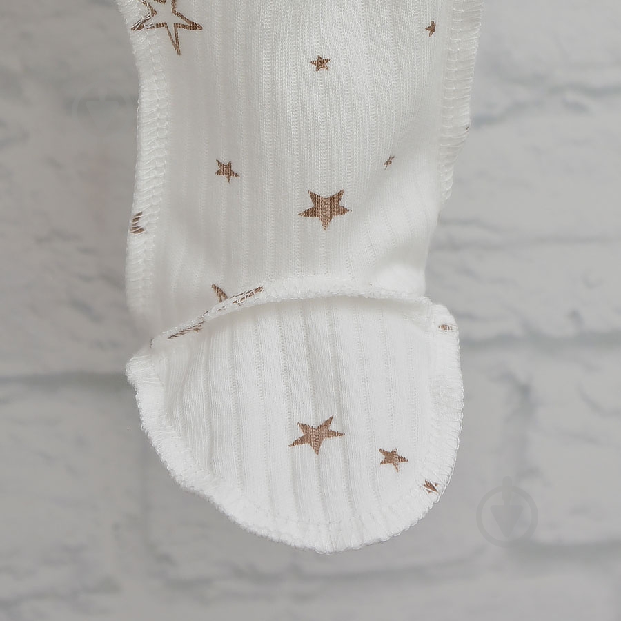 Повзунки Blanka Зірочка р.56-62 білий 14290 - фото 3 Повзунки Blanka Зірочка р.56-62 білий 14290 - фото 3