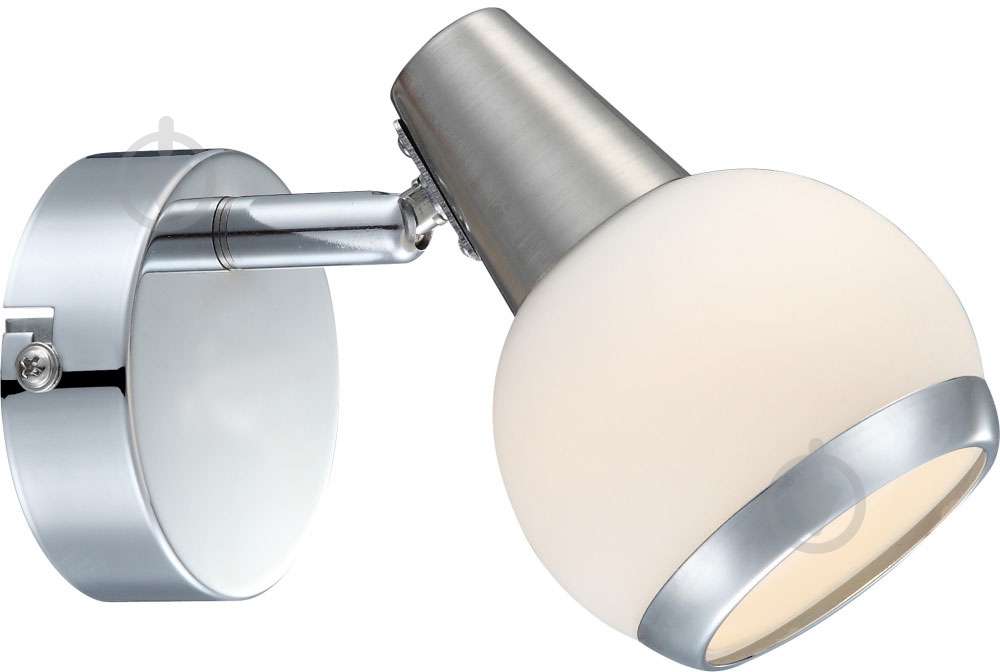 Спот Globo Karde 1x3 Вт E14 хром 56038-1 - фото 1