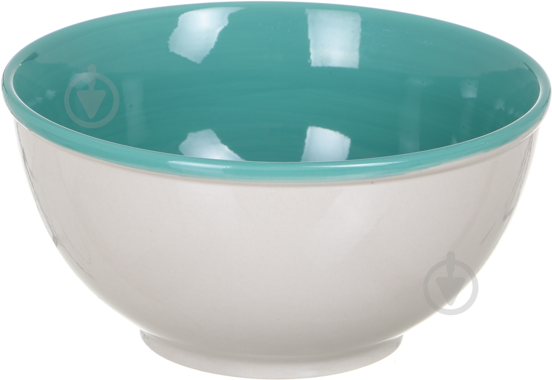 Салатник UP! (Underprice) Duo Colour 22,5 см голубой - фото 1 Салатник UP! (Underprice) Duo Colour 22,5 см голубой - фото 1