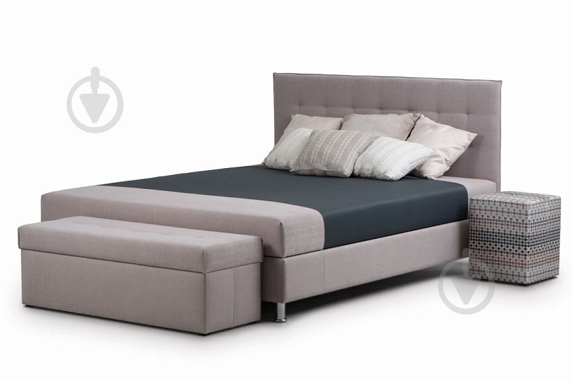 Ліжко PRAKTICA Sofa Мелісса L16 кат.2 160x200 см сірий - фото 1
