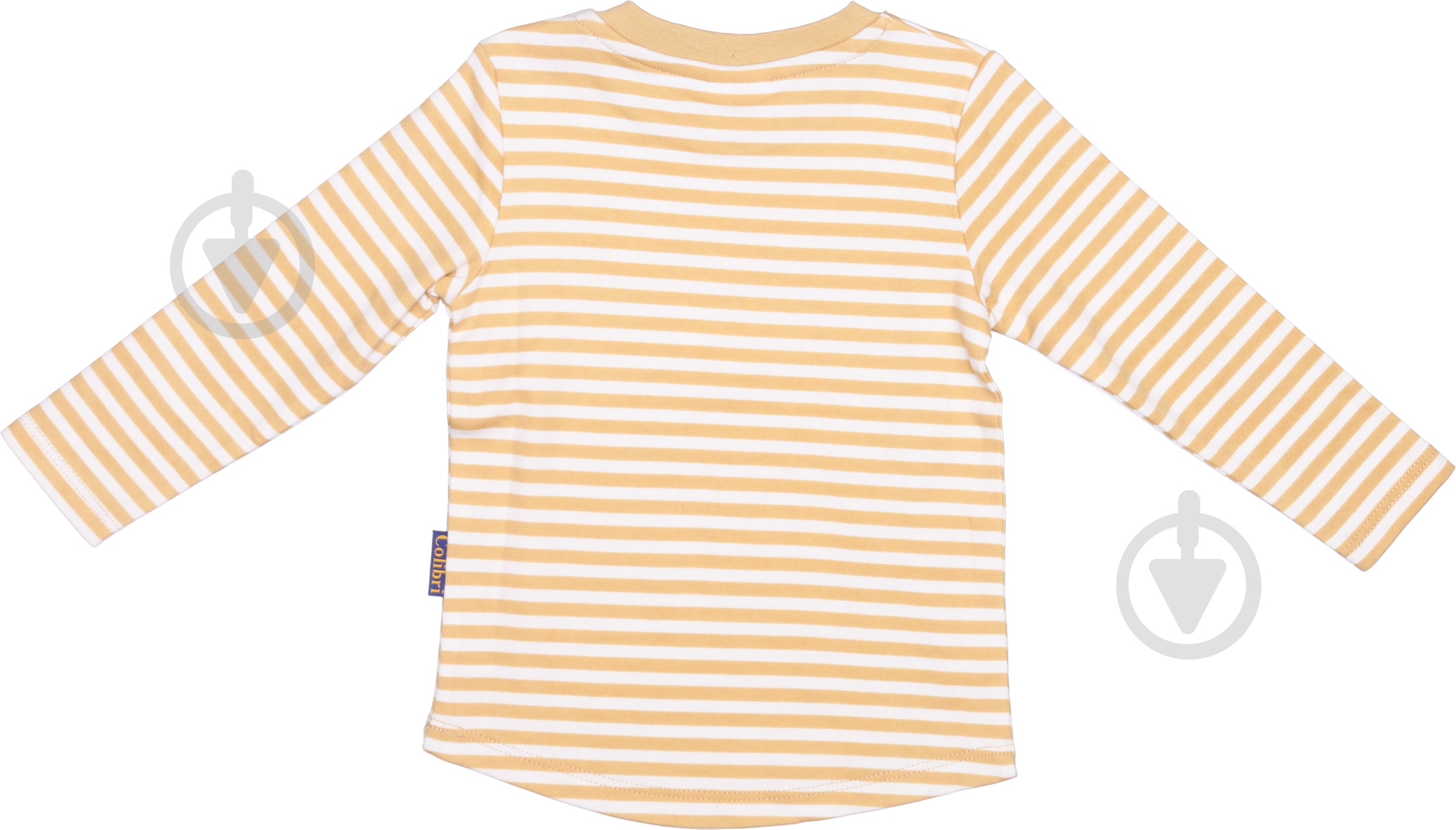 Лонгслив для мальчика Colibrі р.68 желтый CLB007 - фото 3