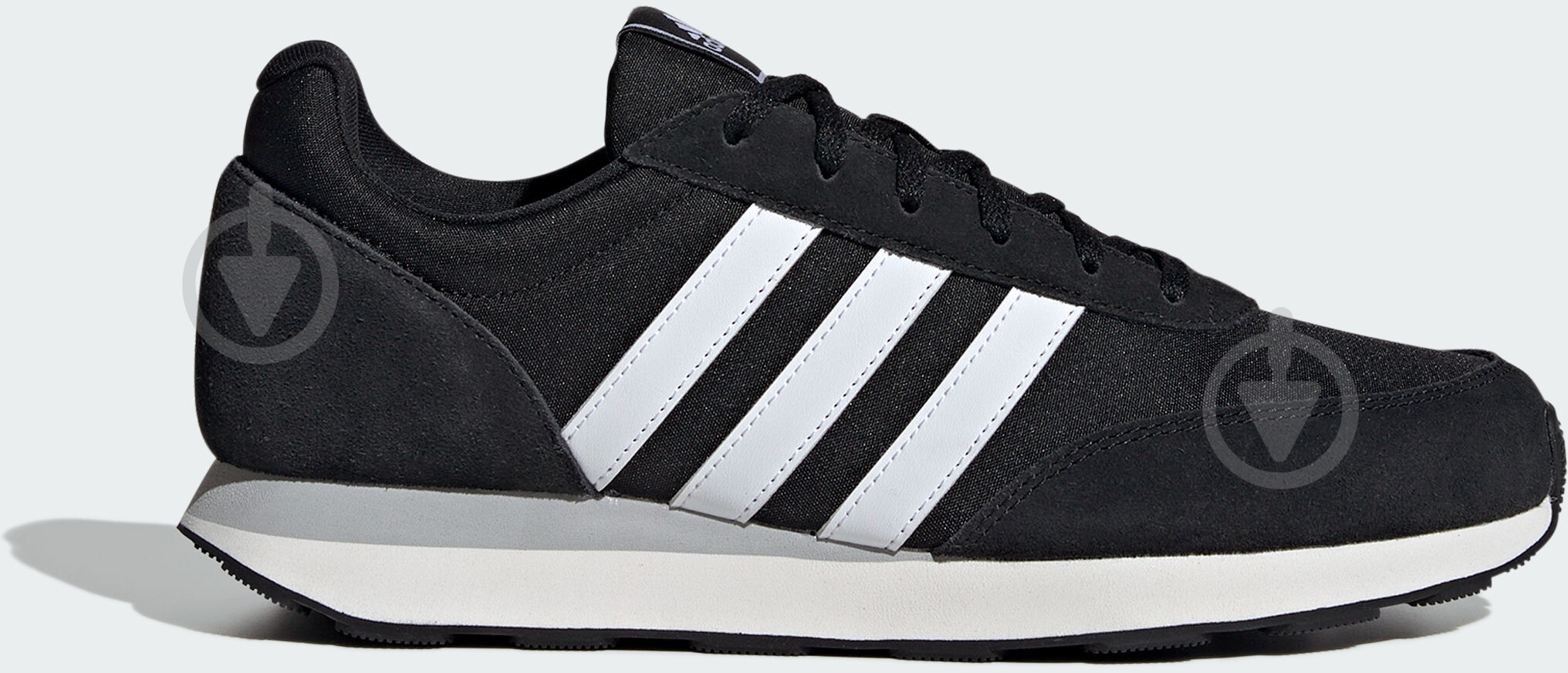 Кросівки чоловічі демісезонні Adidas RUN 60S 3.0 IE3826 р.44 2/3 чорні - фото 1