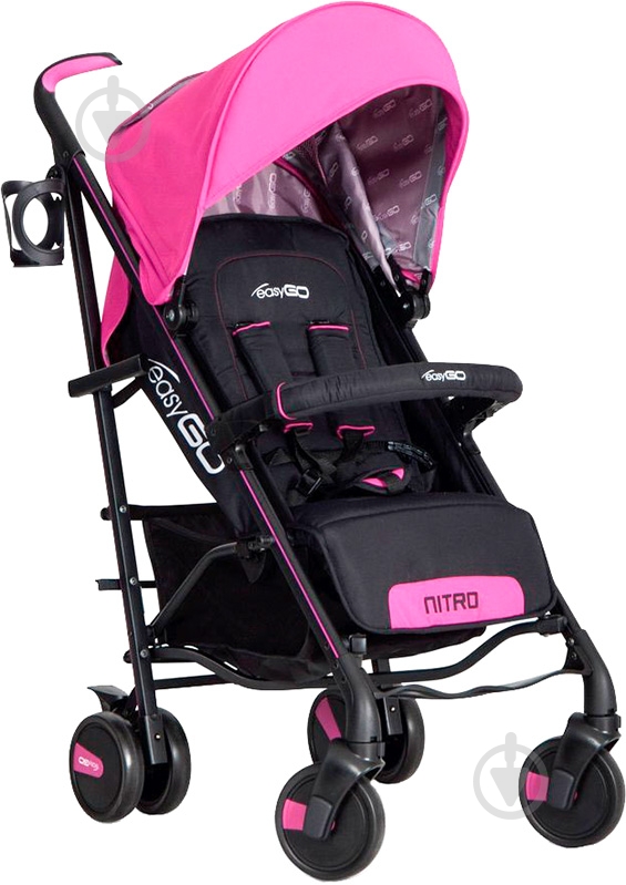 Коляска-трость EasyGo Nitro fuchsia 5012 - фото 1