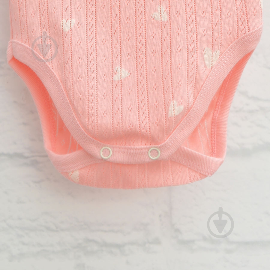 Боді-майка для дівчинки Blanka Сердечко р.62-68 рожевий 110808 - фото 3 Боді-майка для дівчинки Blanka Сердечко р.62-68 рожевий 110808 - фото 3