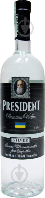 Водка President® Silver 40% (4820050232673) 1 л - фото 1