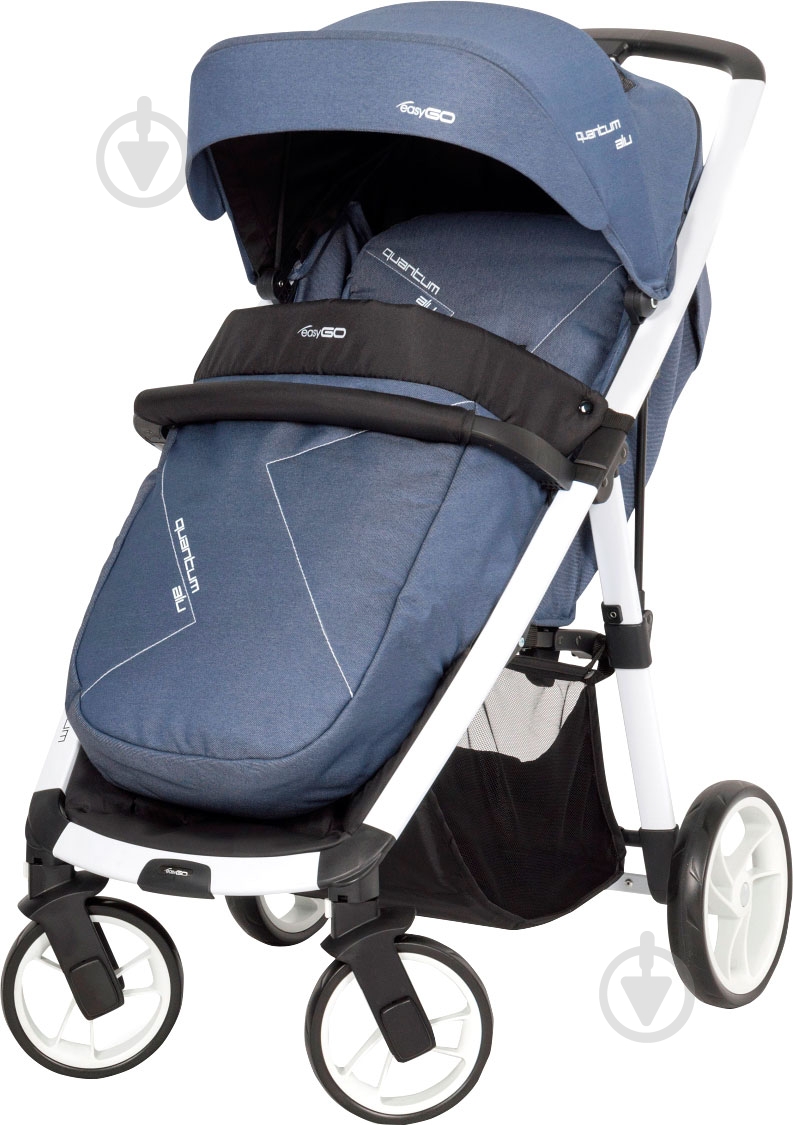 Коляска прогулочная EasyGo Quantum 2017 denim 6292 - фото 7