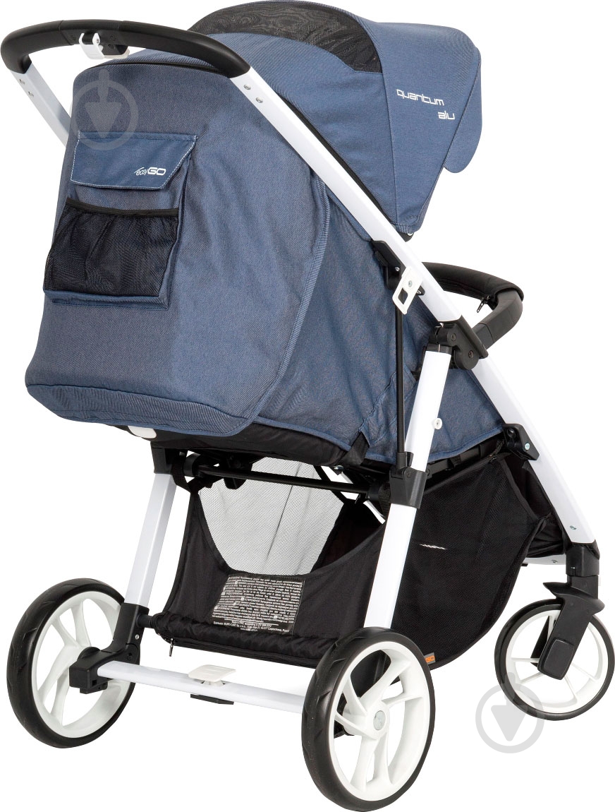 Коляска прогулочная EasyGo Quantum 2017 denim 6292 - фото 9
